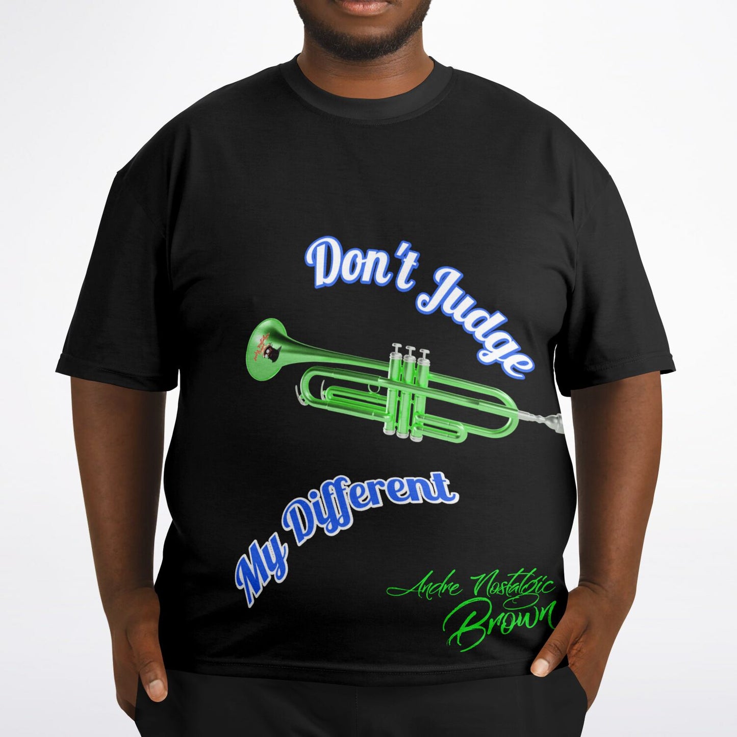 Dont;t Judge My Different Plus-size T-Shirt - AOP