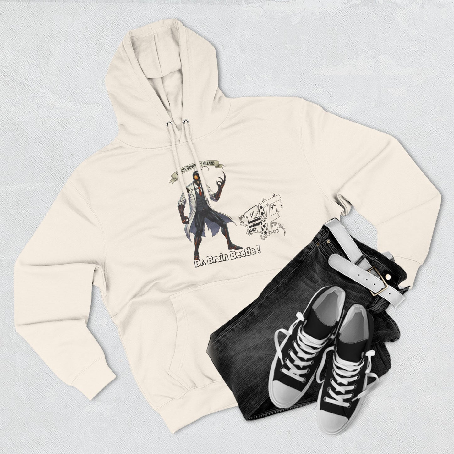 Stylish Graphic Hoodie, Cozy Fleece Hoodie for Everyday Wear, Unisex Casual Hoodie, Great Gift for Friends, Unique Hoodie for Halloween