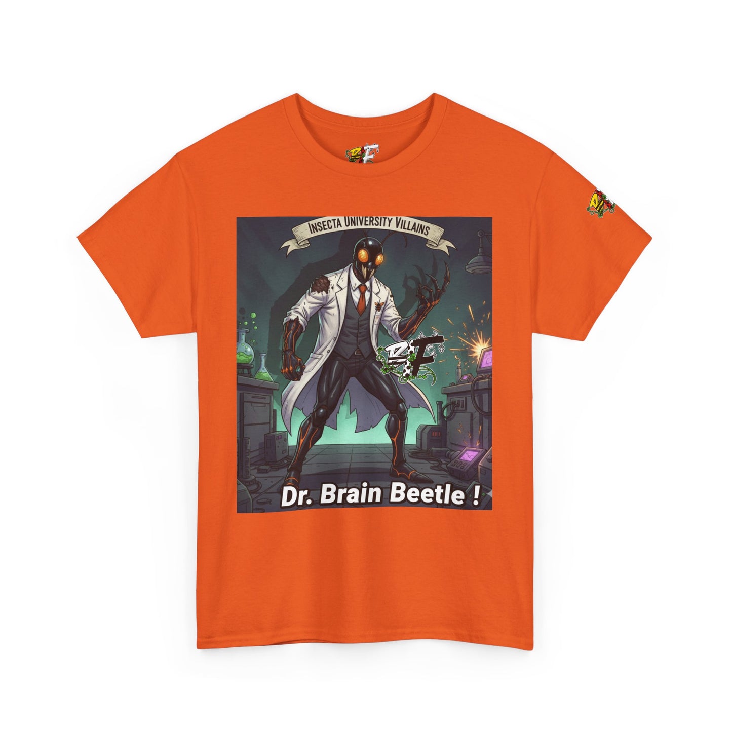 Blk Insct Famili Villains Unisex Heavy Cotton Tee - Graphic Tee for Casual Wear, Fun