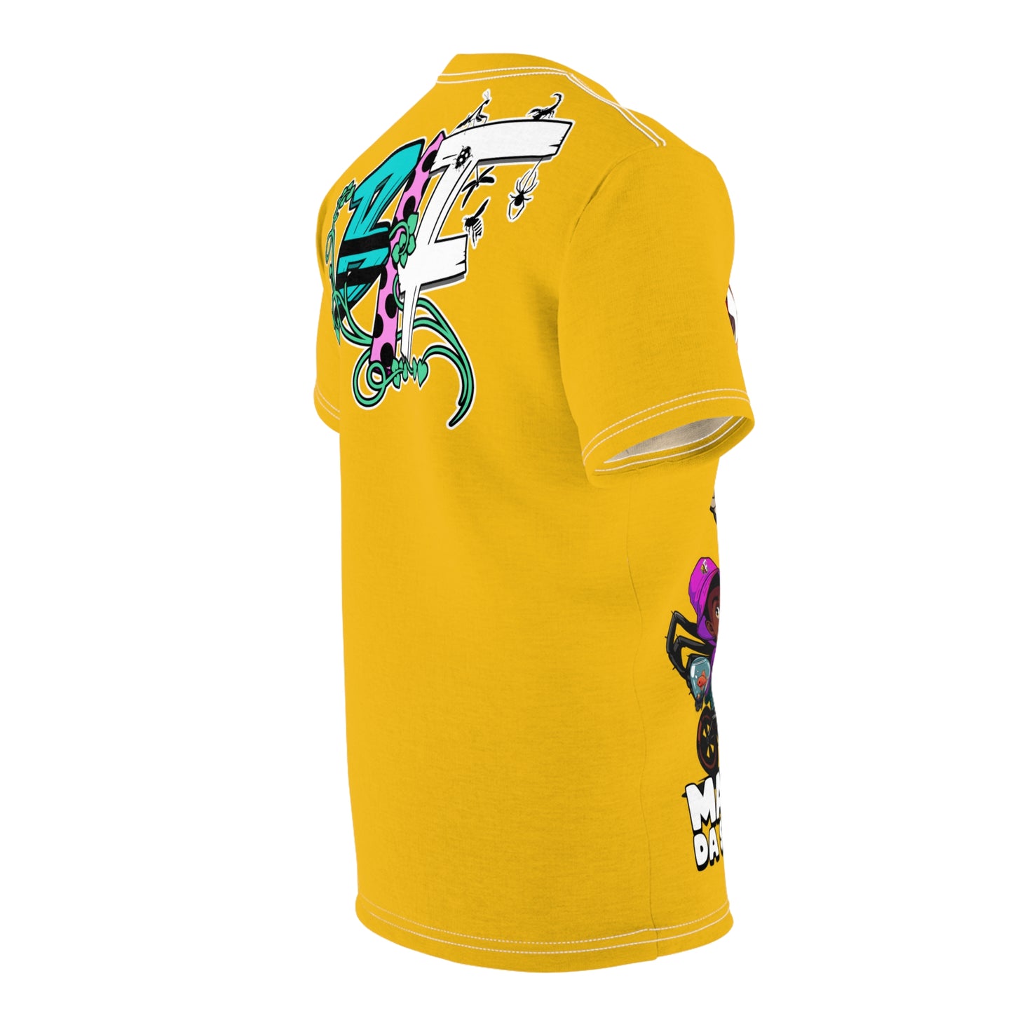 Blk Insct Famili Unisex Cut & Sew Tee (AOP)