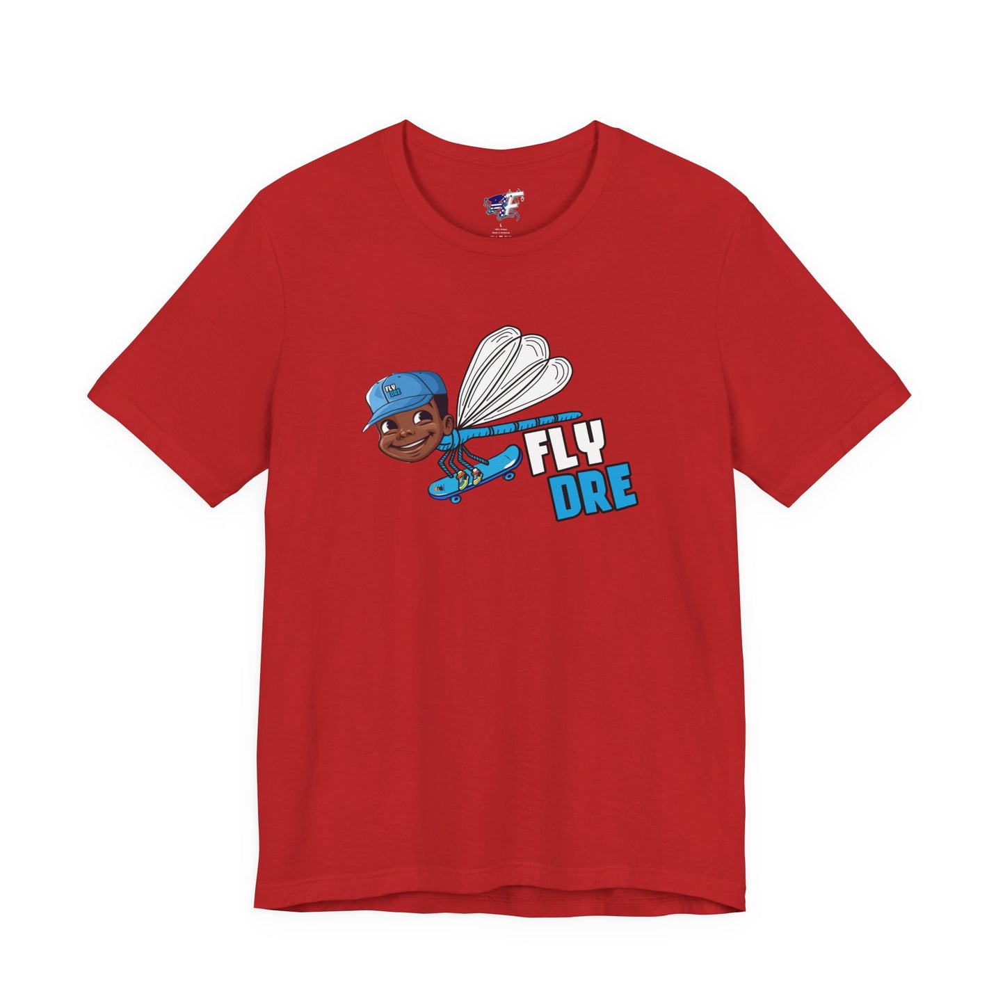 Fly Dre Graphic Tee - Fun Unisex Jersey T-Shirt for Casual Wear, Streetwear, Gift, Comfortable Fashion, Everyday Style