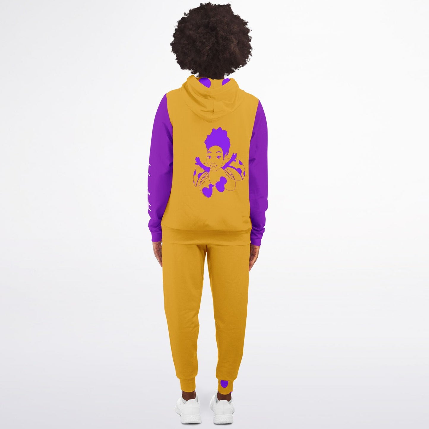 Don't Judge My Different Fashion Ziphoodie & Jogger - AOP