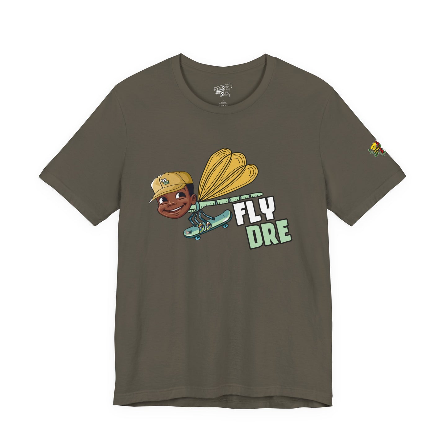 Fly Dre Graphic Tee - Fun Unisex Jersey T-Shirt for Casual Wear, Streetwear, Gift, Comfortable Fashion, Everyday Style