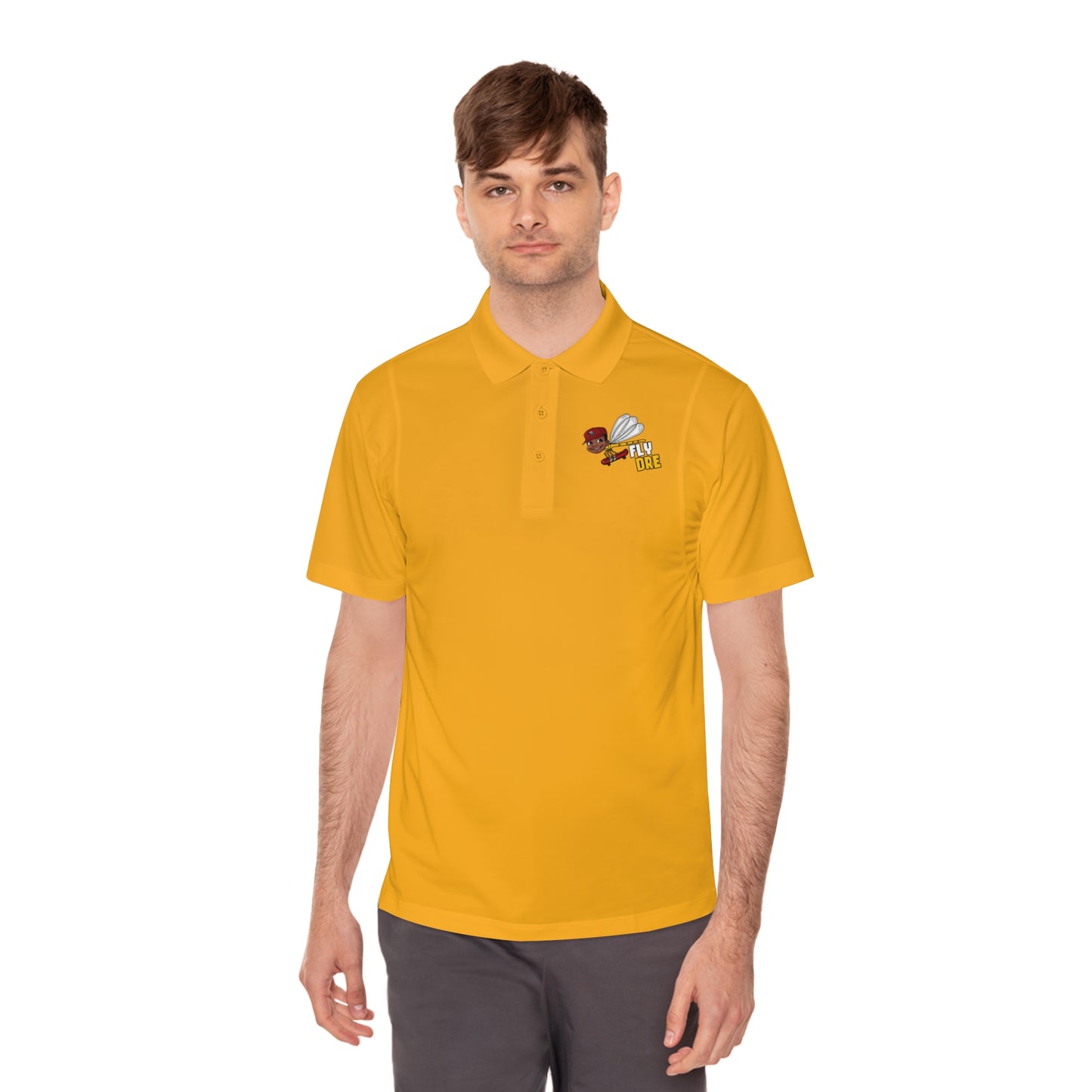 Blk Insct Famili Men's Sport Polo Shirt