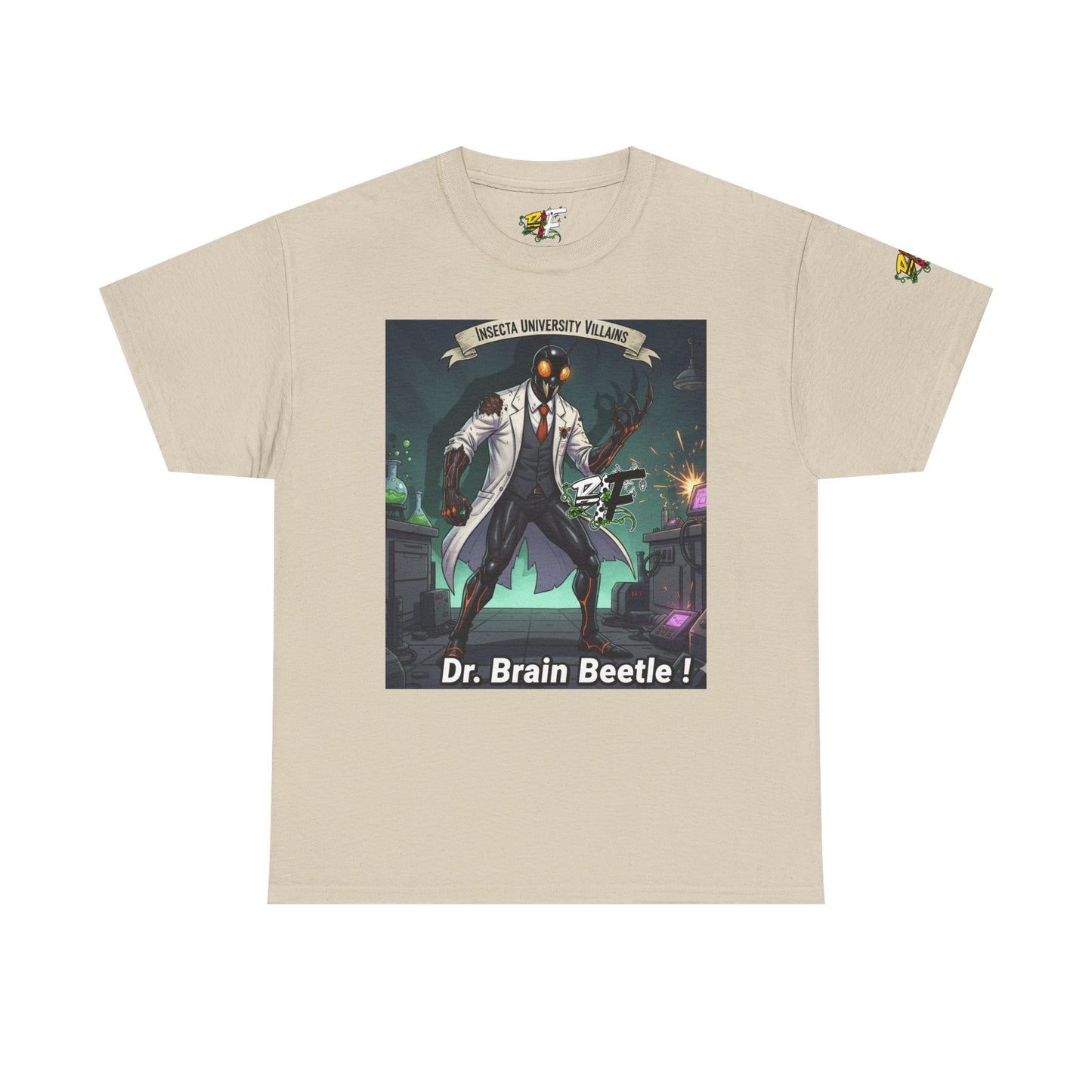 Blk Insct Famili Villains Unisex Heavy Cotton Tee - Graphic Tee for Casual Wear, Fun