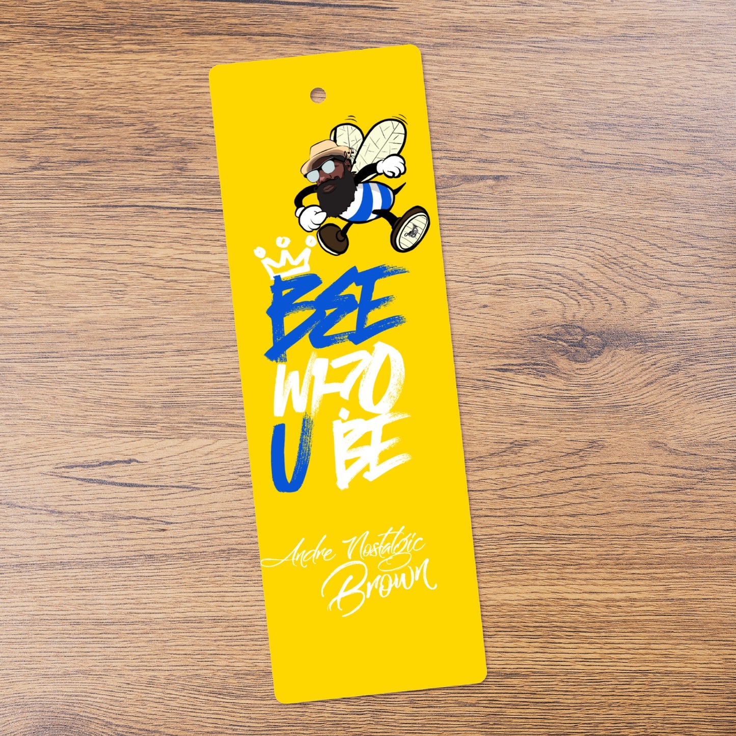 Bee Who U Be Embroidered Unisex Cotton Polo Shirt With Logo