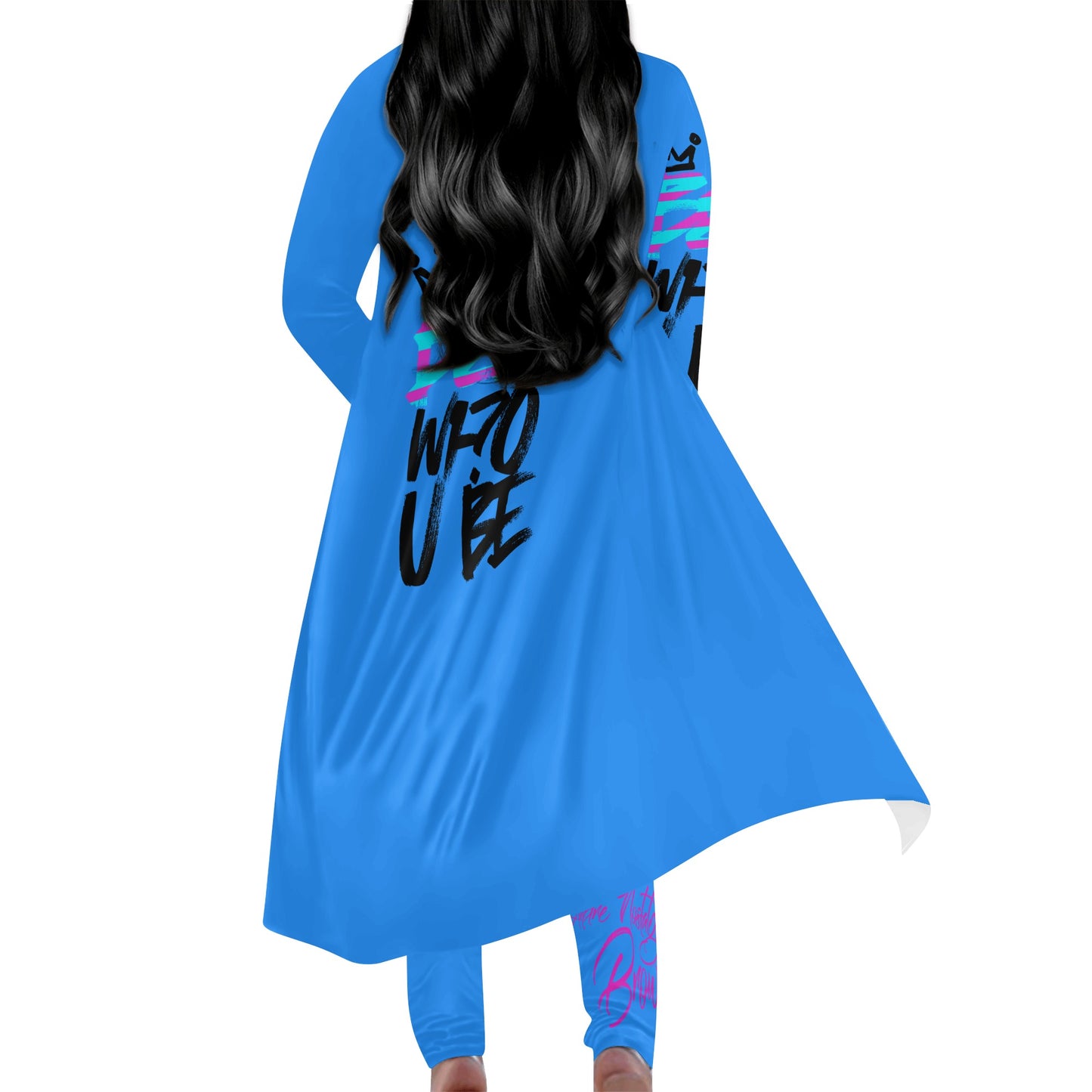 Bee Who U Be Women's Long Sleeve Cardigan and Leggings 2pcs