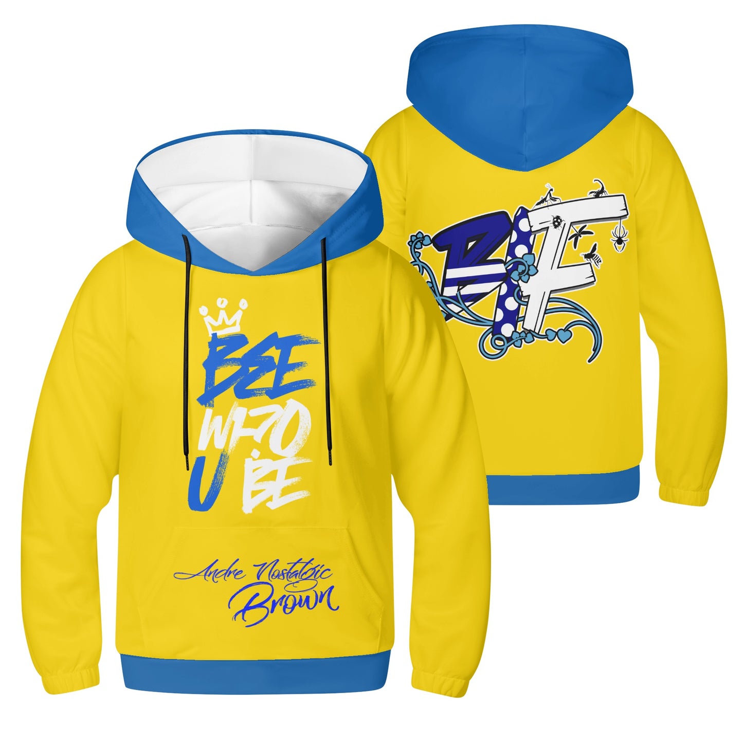 Bee Who U Be Youth Lightweight All Over Printing Hoodie Sweatshirt
