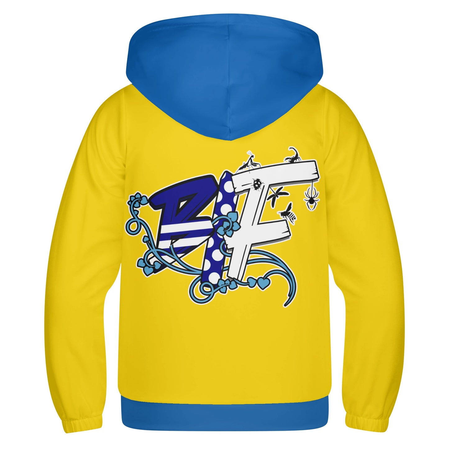 Bee Who U Be Youth Lightweight All Over Printing Hoodie Sweatshirt