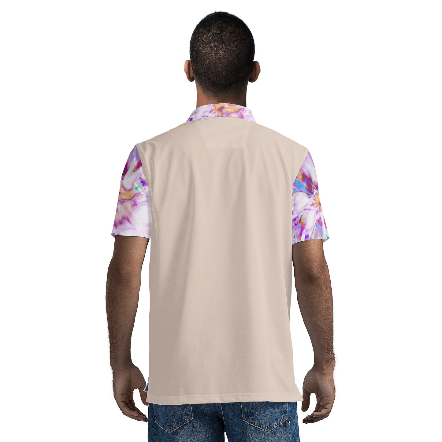 Blk Insct Famili Mens All Over Print Polo Shirt