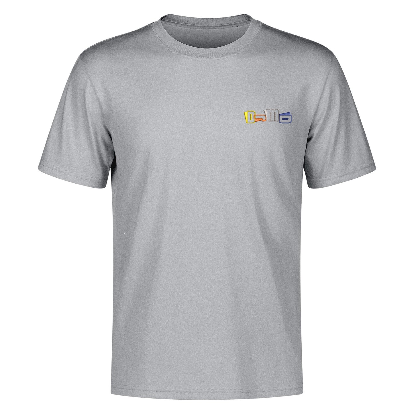 DJMD Mens Embroidered Chest Design Cotton T-shirt
