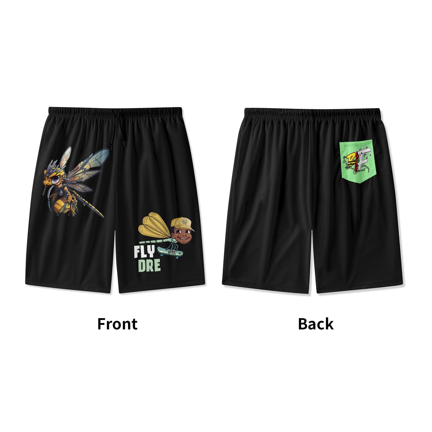 Fly Dre Youth Lightweight Beach Shorts
