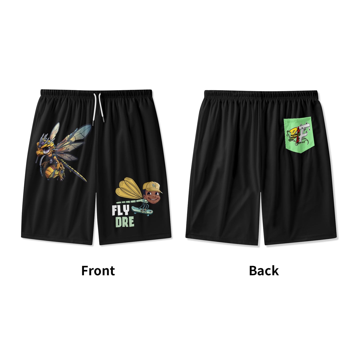 Fly Dre Youth Lightweight Beach Shorts