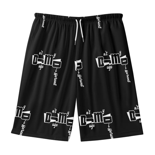 Dnt Juge My Different Mens Lightweight Hawaiian Beach Shorts