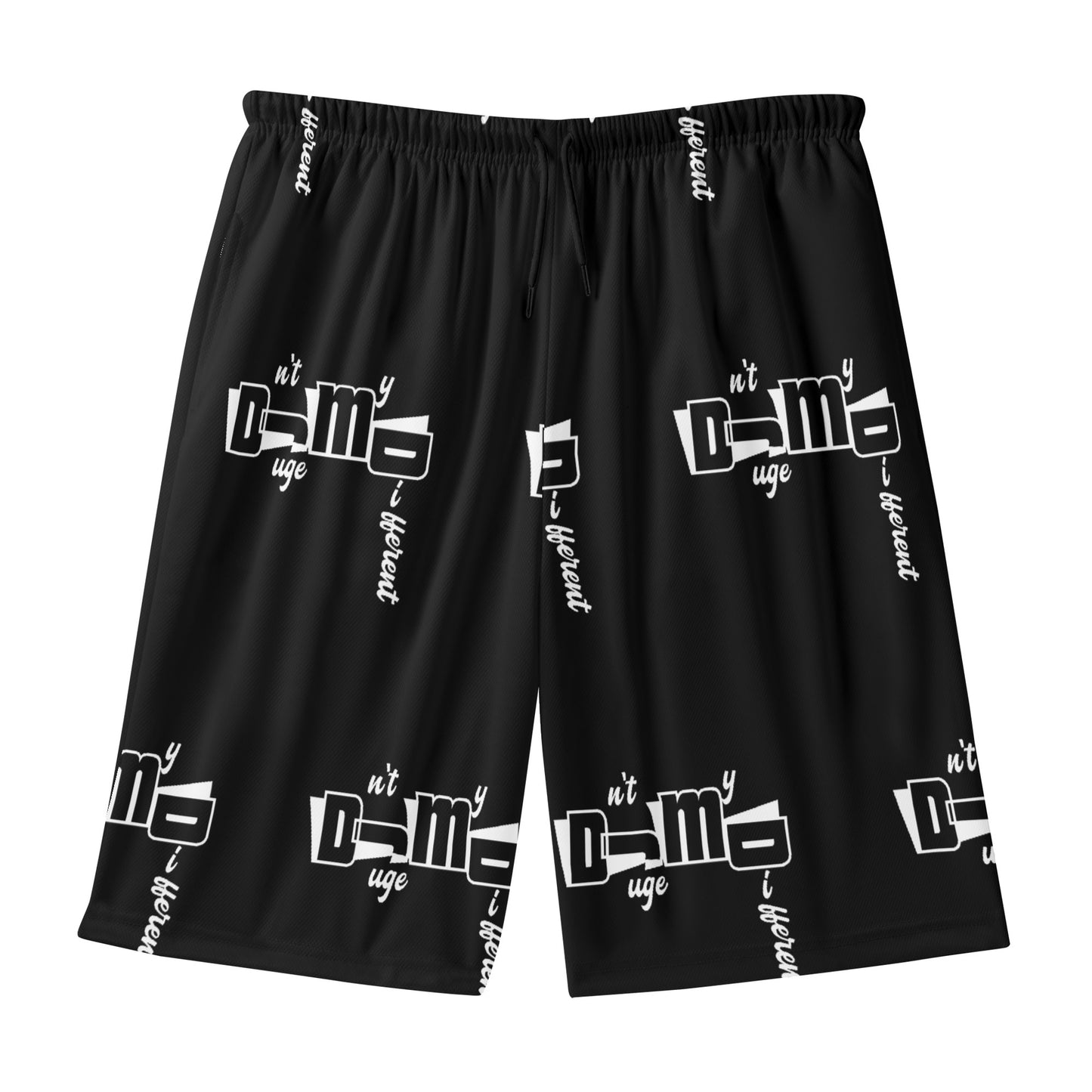 Dnt Juge My Different Mens Lightweight Hawaiian Beach Shorts