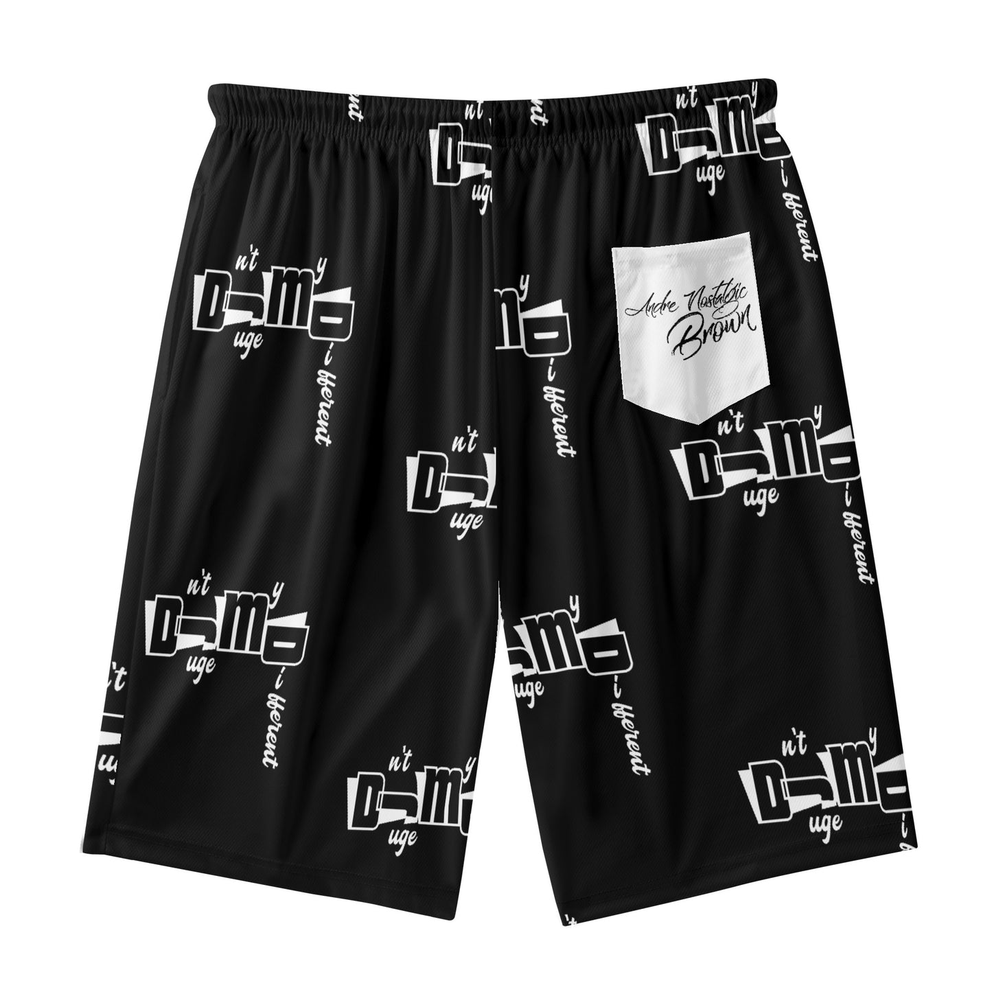 Dnt Juge My Different Mens Lightweight Hawaiian Beach Shorts
