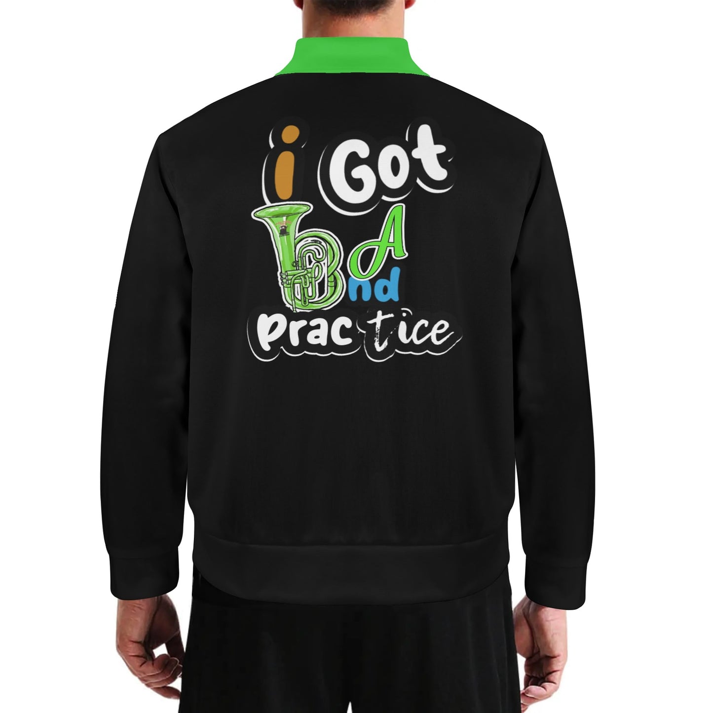 i Got Band Practice Unisex Fashion Baseball Jacket Casual Varsity Bomber Jacket