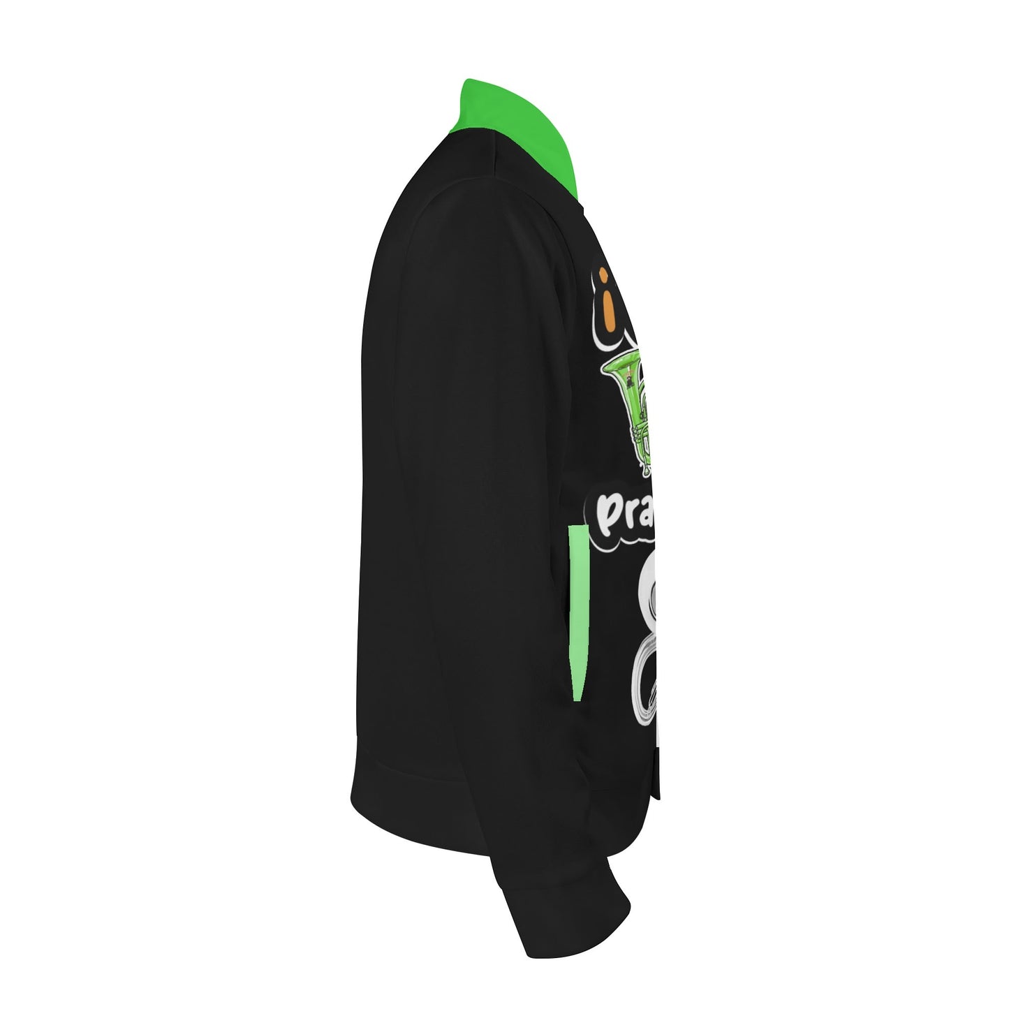 i Got Band Practice Unisex Fashion Baseball Jacket Casual Varsity Bomber Jacket