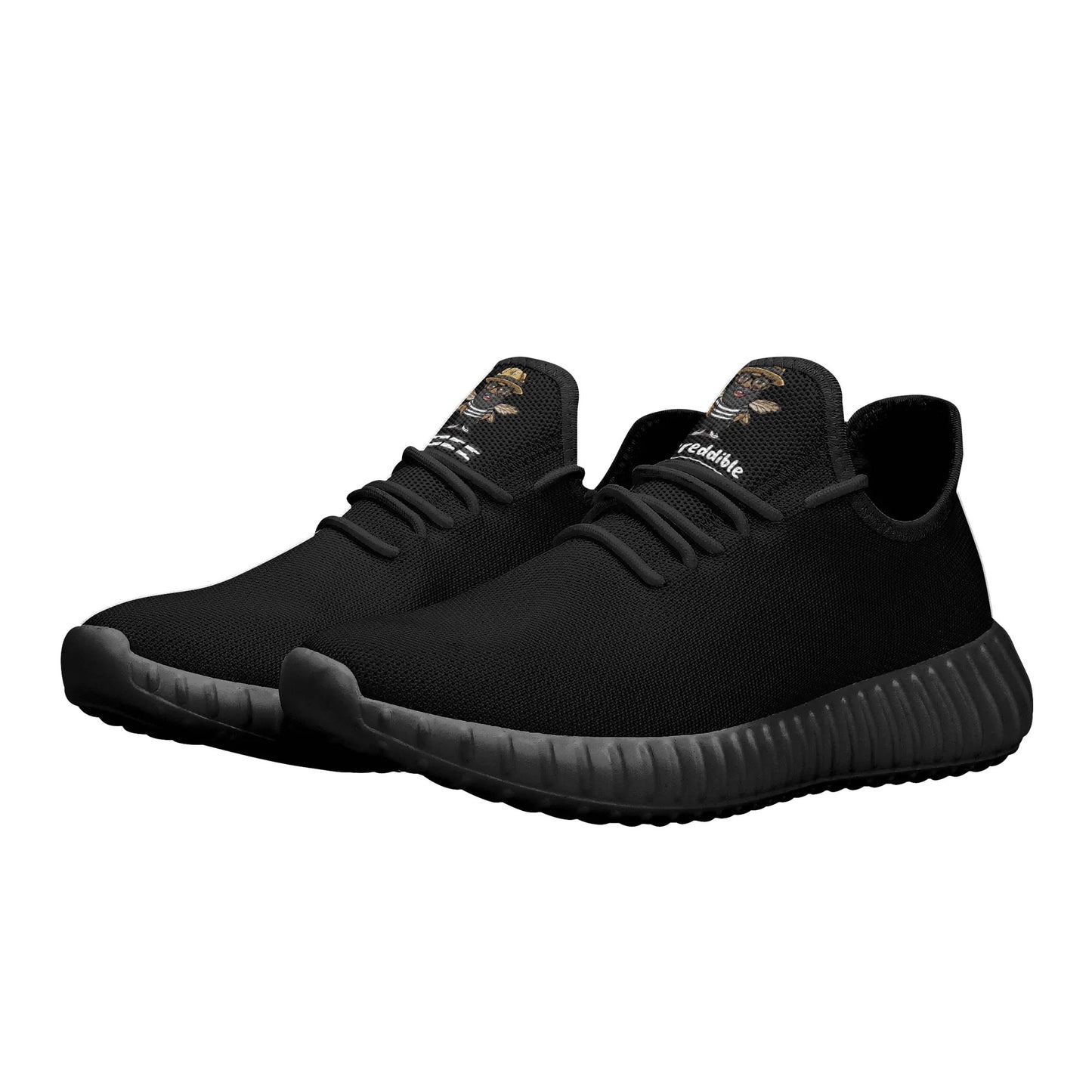 Blk Insct Famili Mens Mesh Knit Sneakers