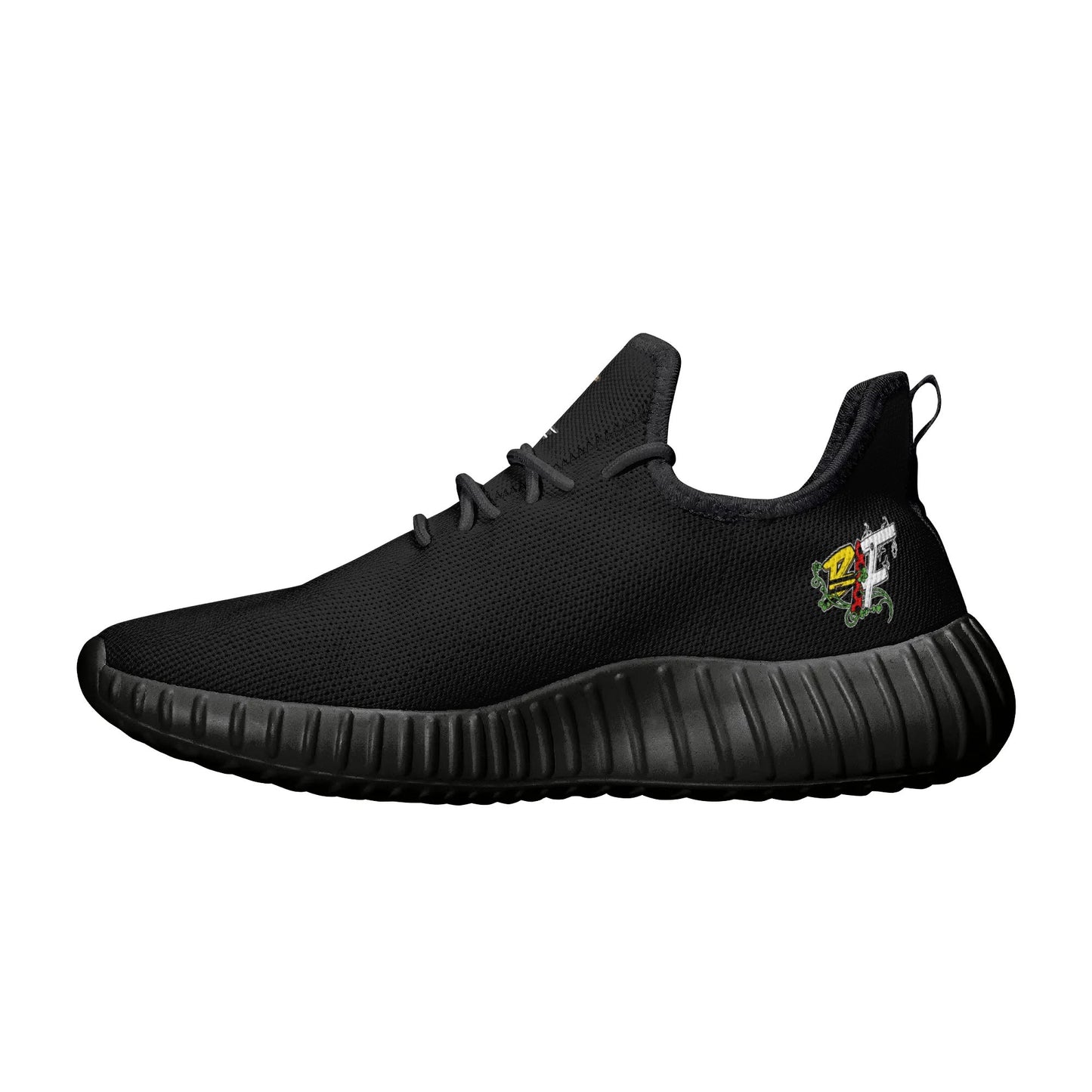 Blk Insct Famili Mens Mesh Knit Sneakers