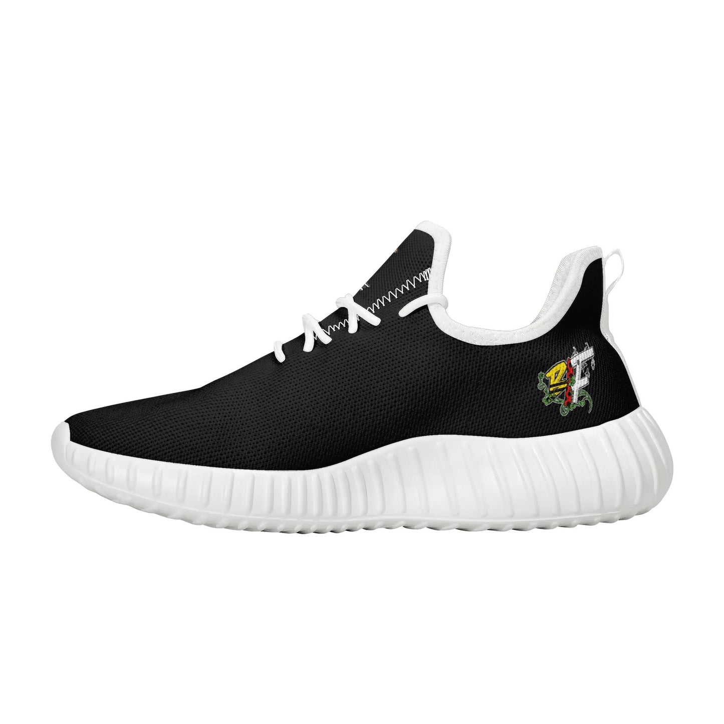 Blk Insct Famili Mens Mesh Knit Sneakers