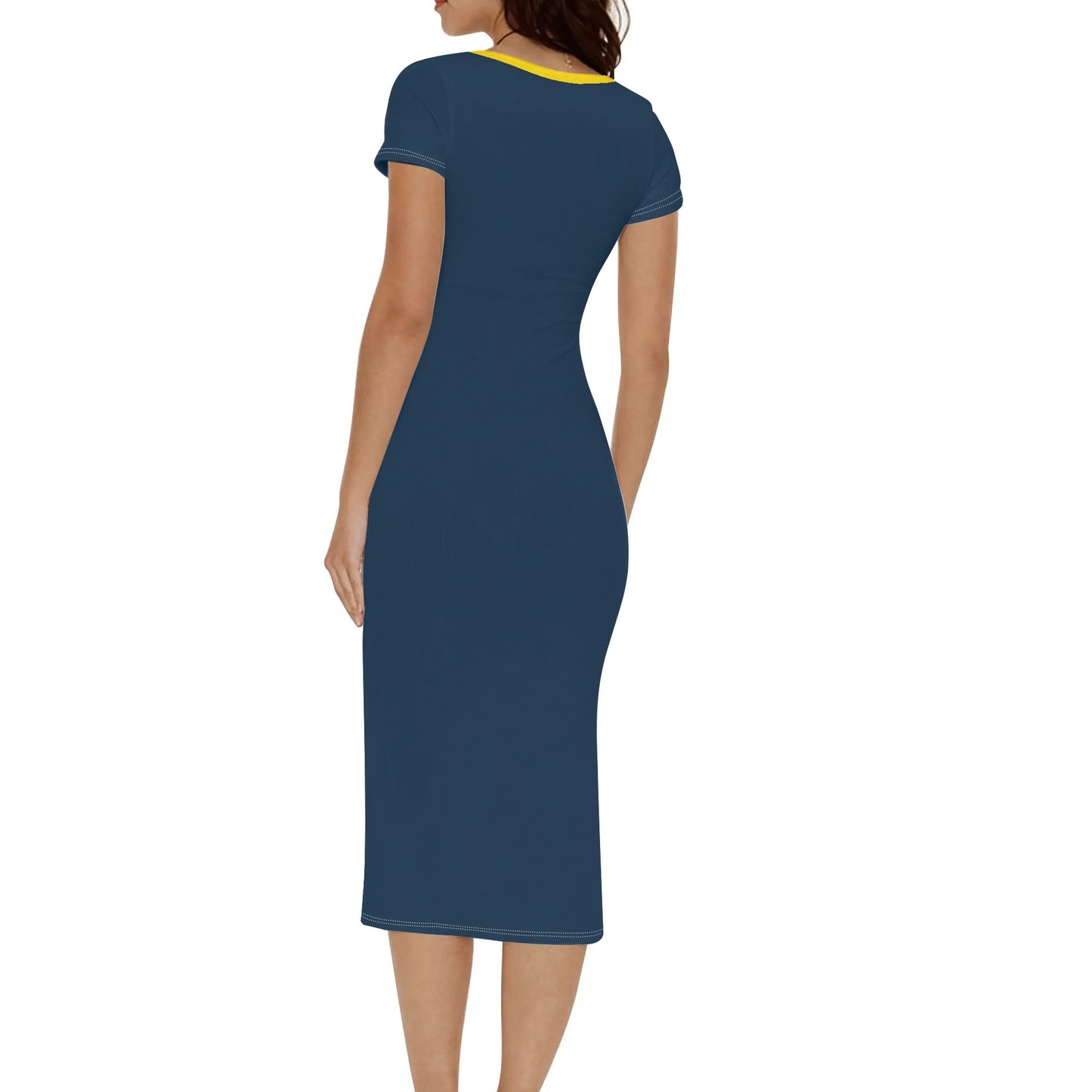 i Got Band Praktice Womens Short Sleeve Dress Casual All Over Print Tshirt Long Dresses