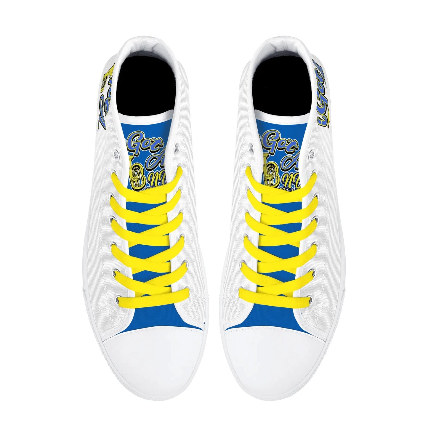 i Got Band Practice Womens High Top Canvas Shoes - Customized Tongue
