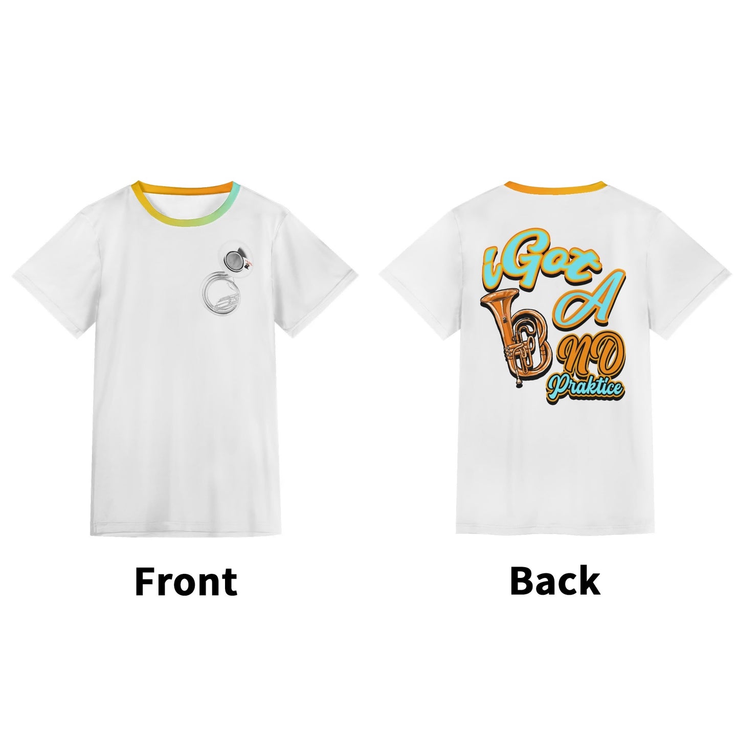 I Got Band Praktice Unisex All-Over Print Adult Short Sleeve Tshirt