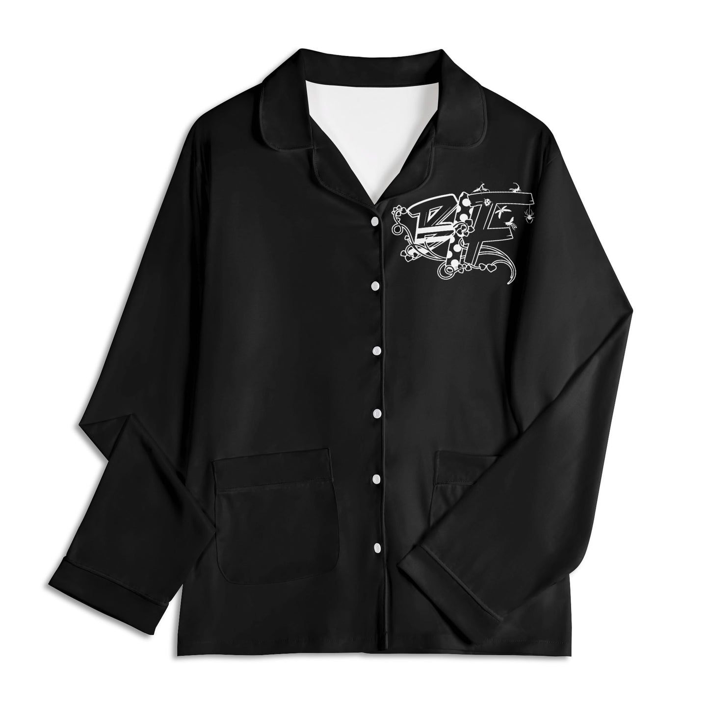 Blk Insct Famili Pajama Set