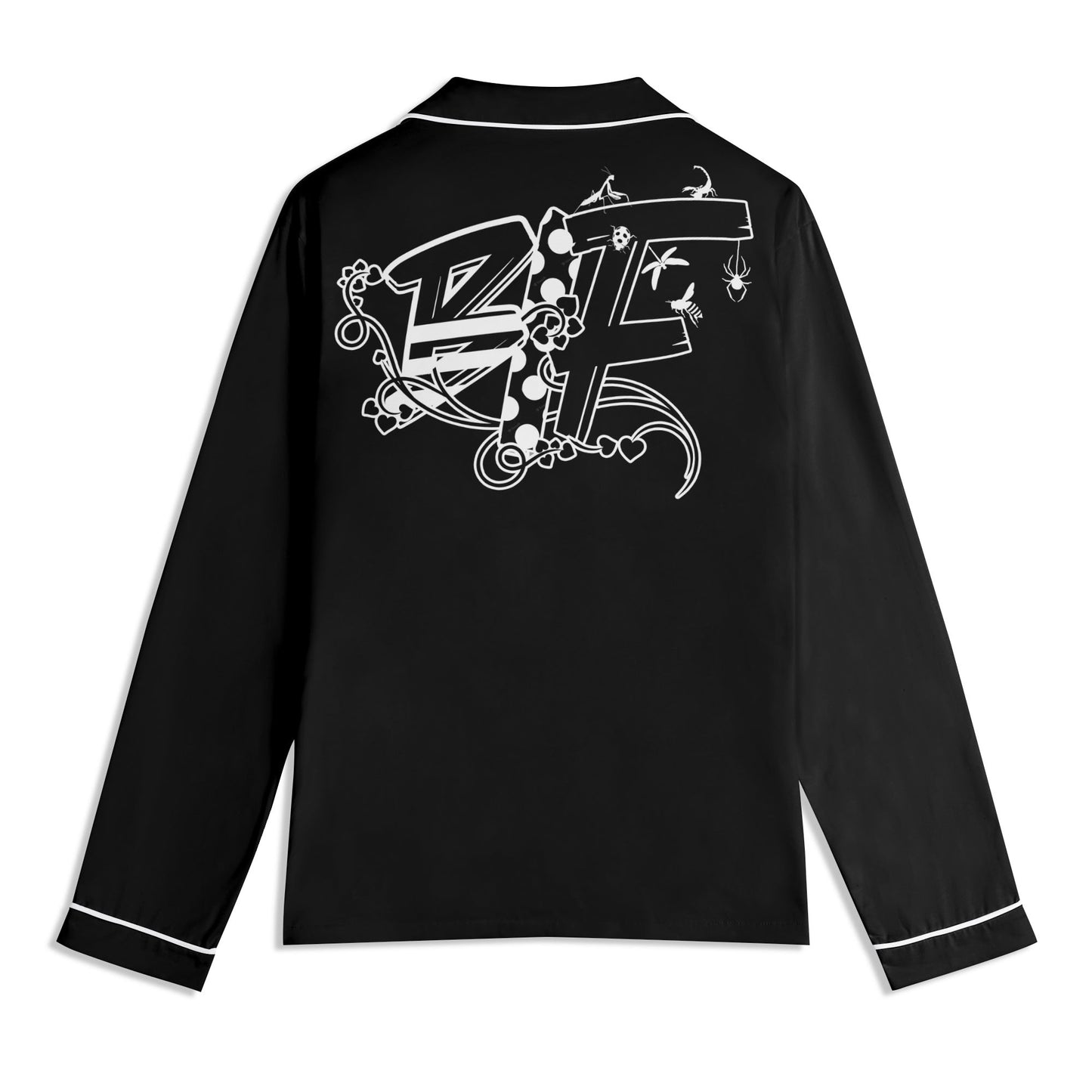 Blk Insct Famili Pajama Set