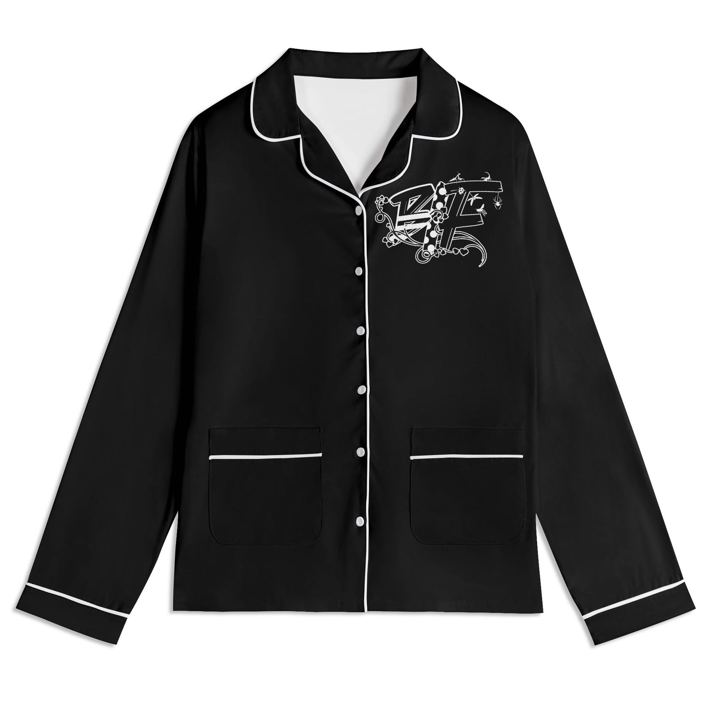 Blk Insct Famili Pajama Set