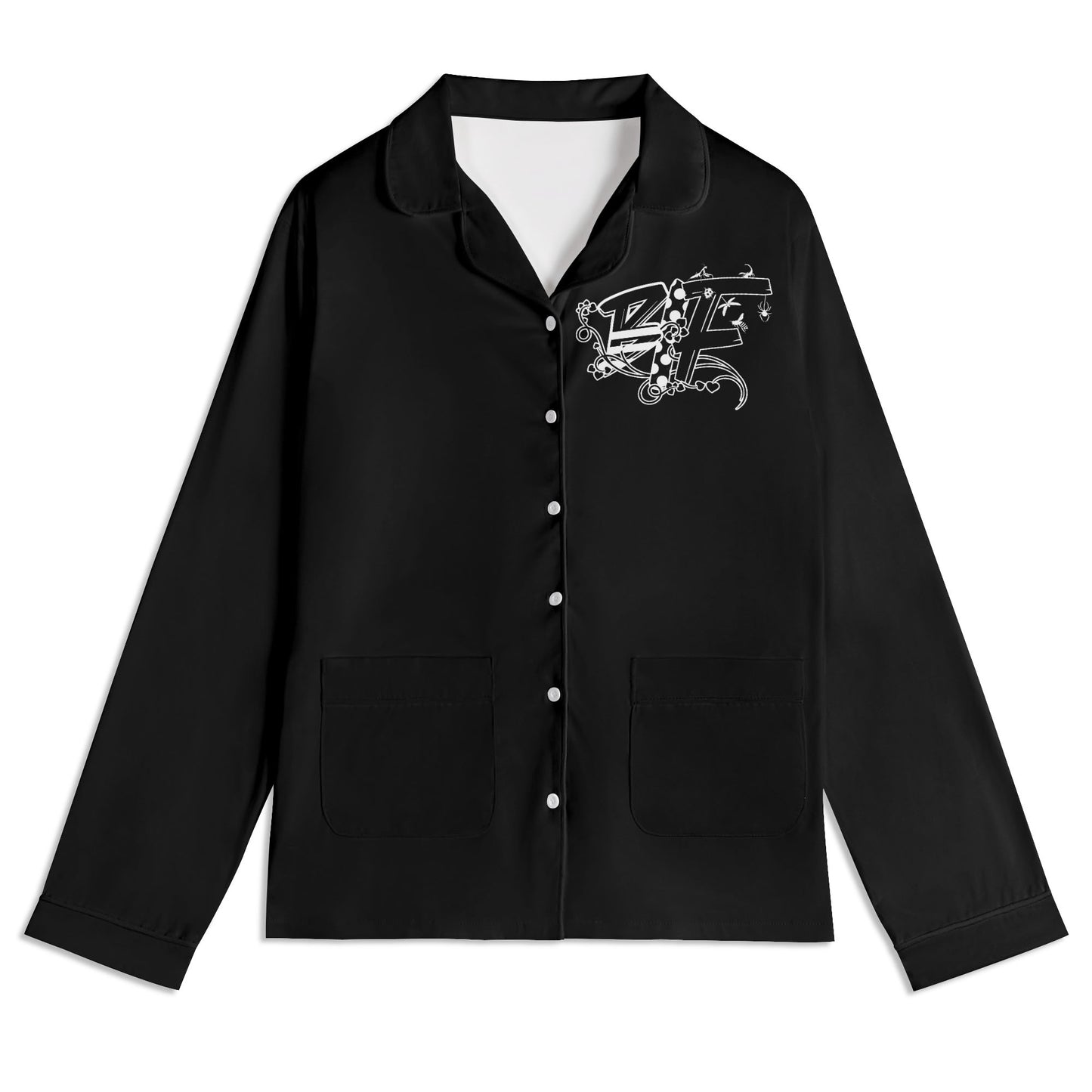 Blk Insct Famili Pajama Set