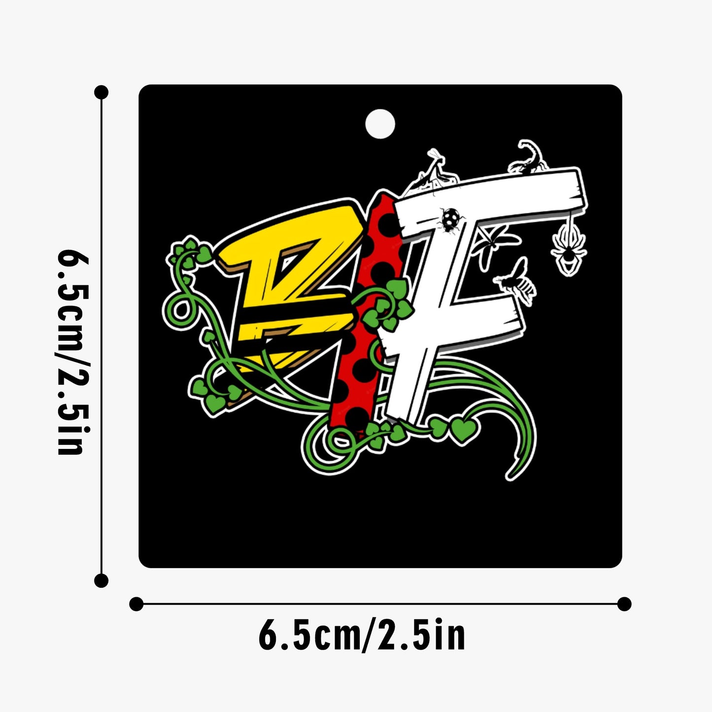 Blk Insct Famili Front Printing Mesh Trucker Hats