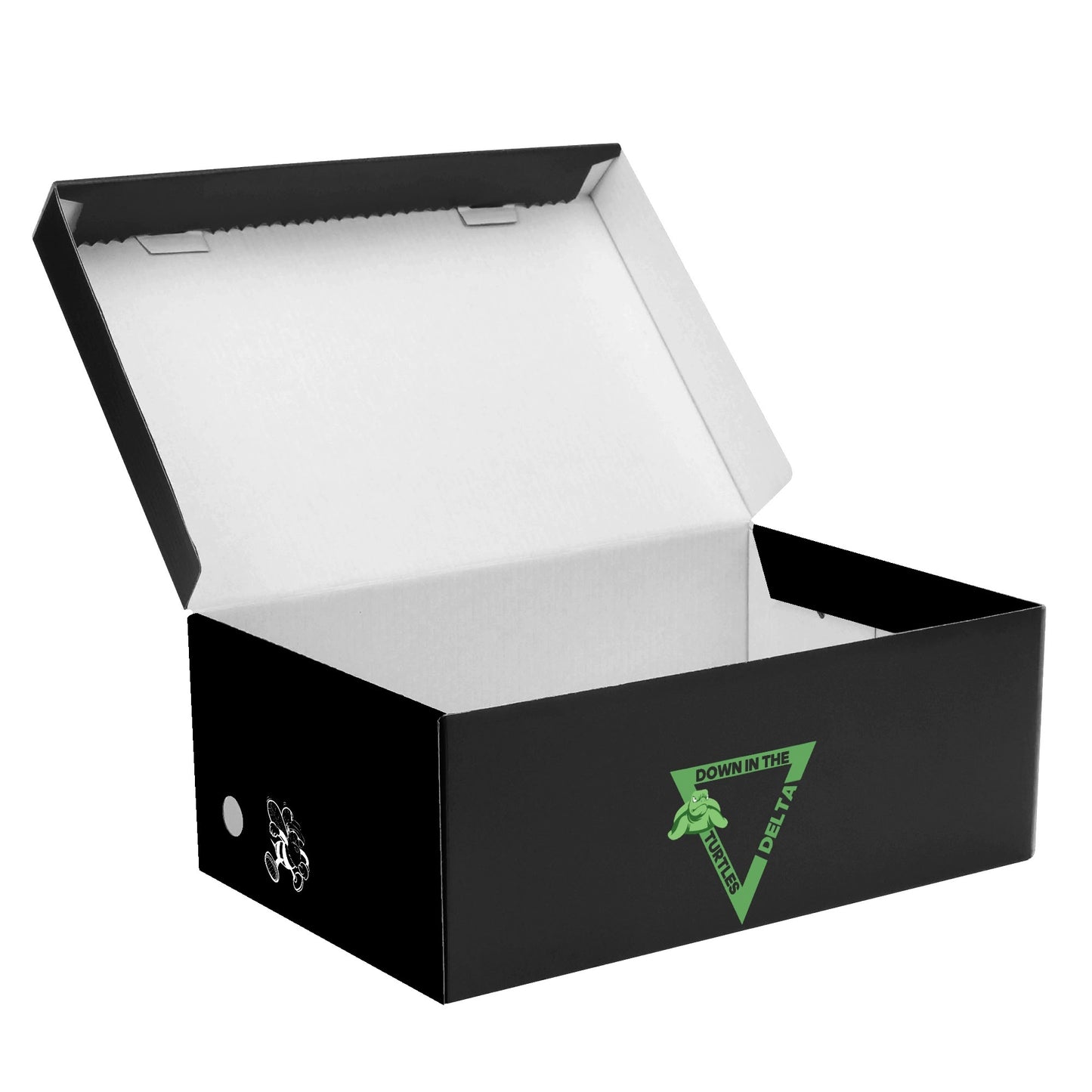 Turtles Mens Low Top Canvas Shoes - Customized Tongue