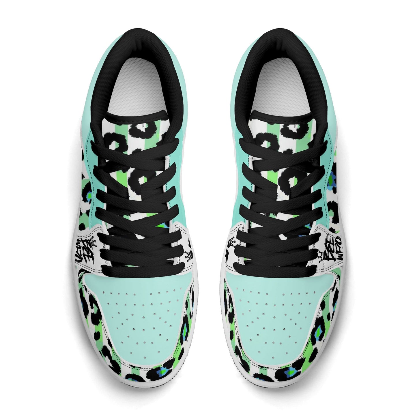 Bee Who U Be Womens Premium PU Leather Low Top Sneakers-V2
