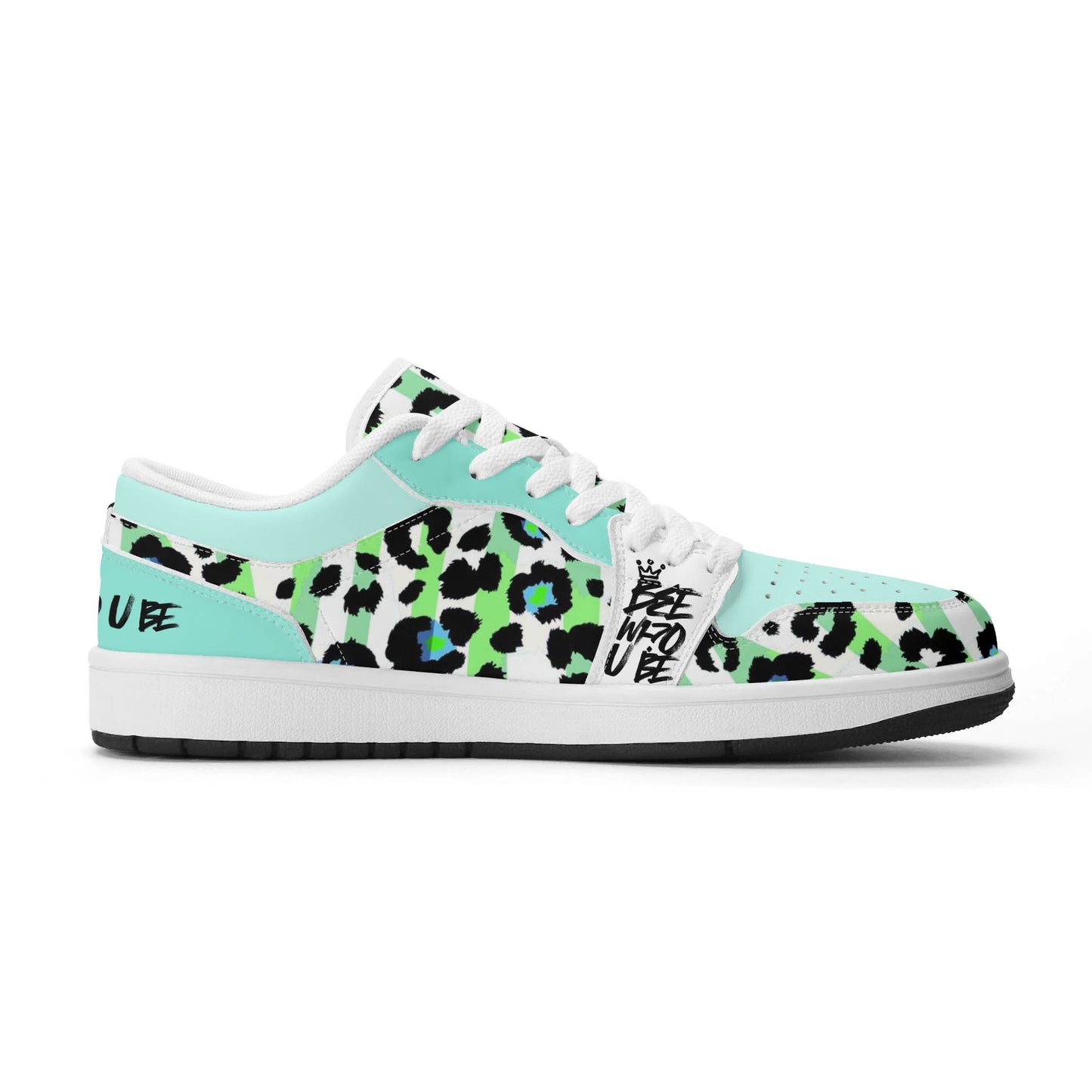 Bee Who U Be Womens Premium PU Leather Low Top Sneakers-V2