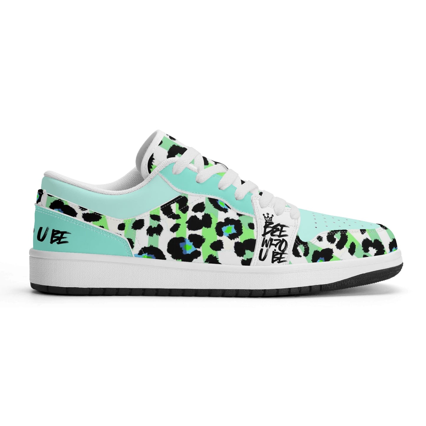 Bee Who U Be Womens Premium PU Leather Low Top Sneakers-V2