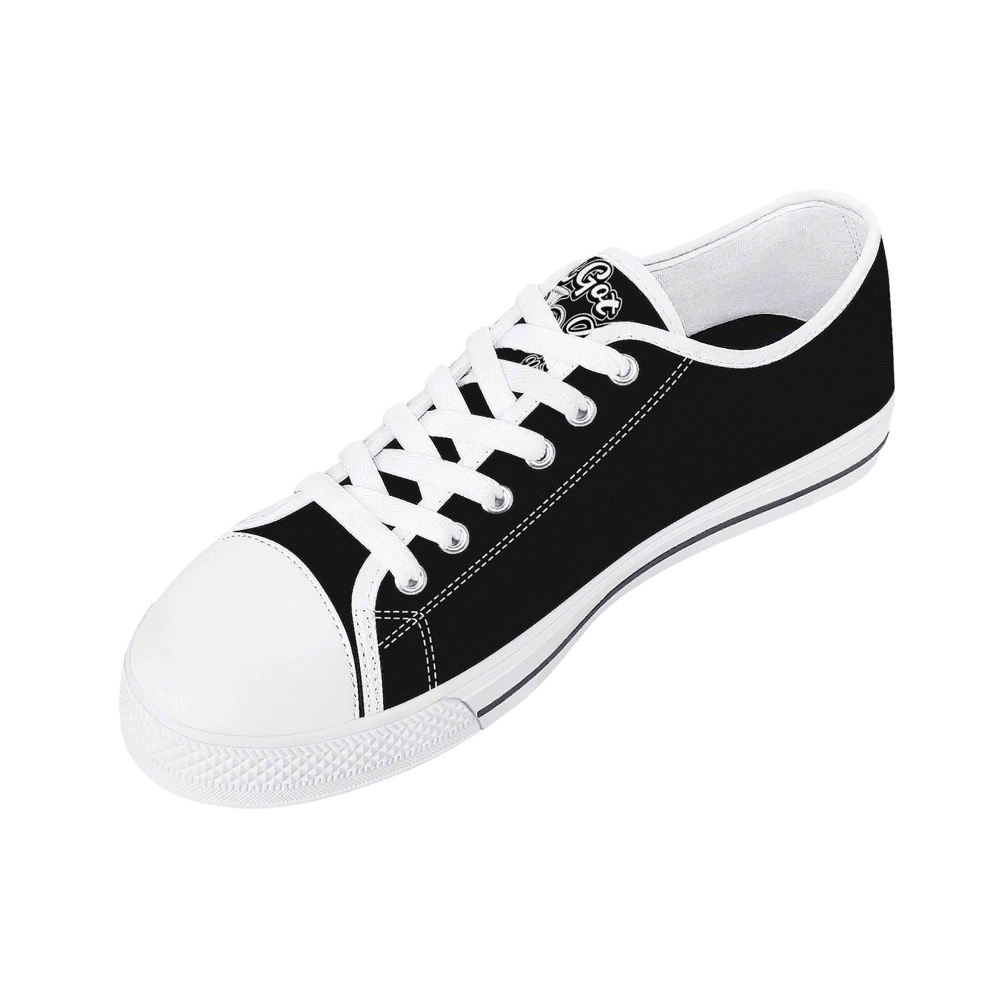 iGot Band Praktice Womens Low Top Canvas Shoes - Customized Tongue