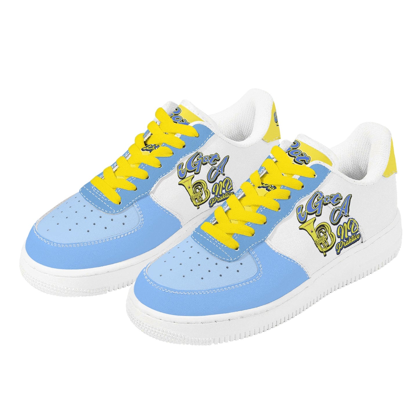 iGot Band Praktice Mens Low Top Leather Sport Sneakers