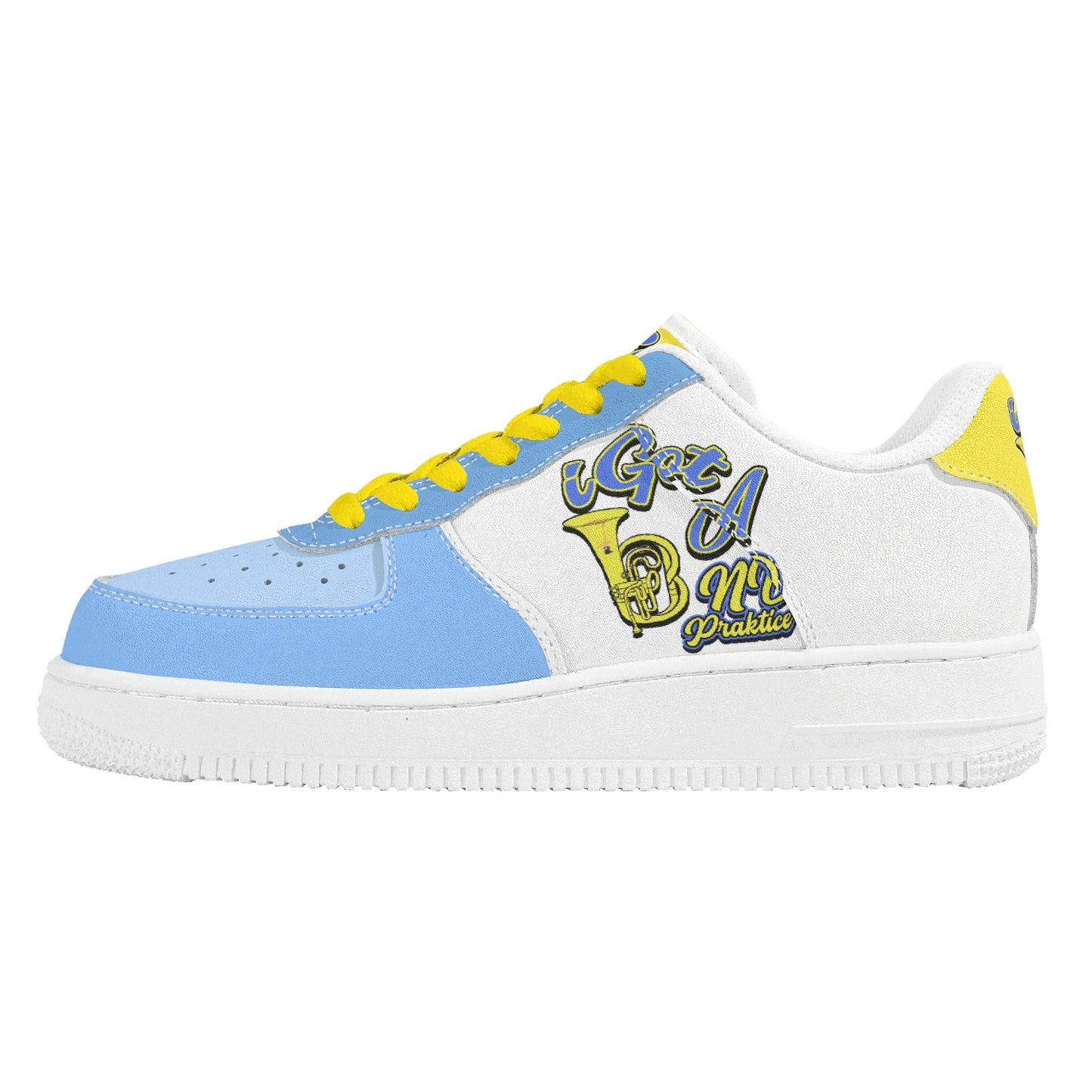 iGot Band Praktice Mens Low Top Leather Sport Sneakers