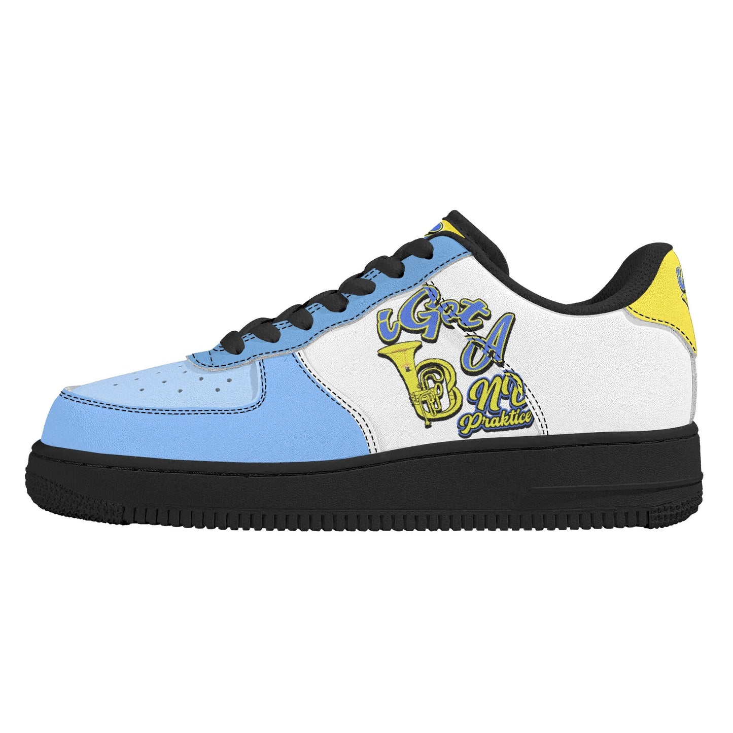 iGot Band Praktice Mens Low Top Leather Sport Sneakers