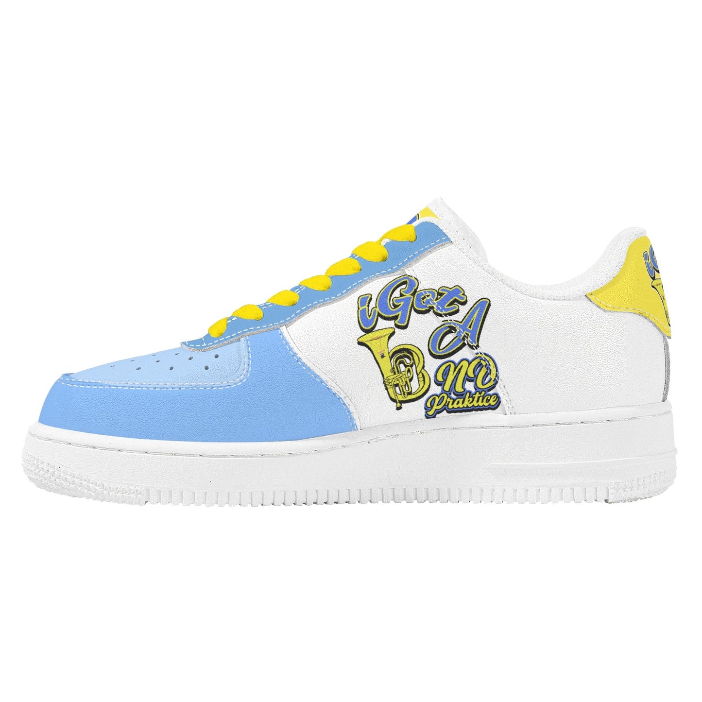 iGot Band Praktice Mens Low Top Leather Sport Sneakers