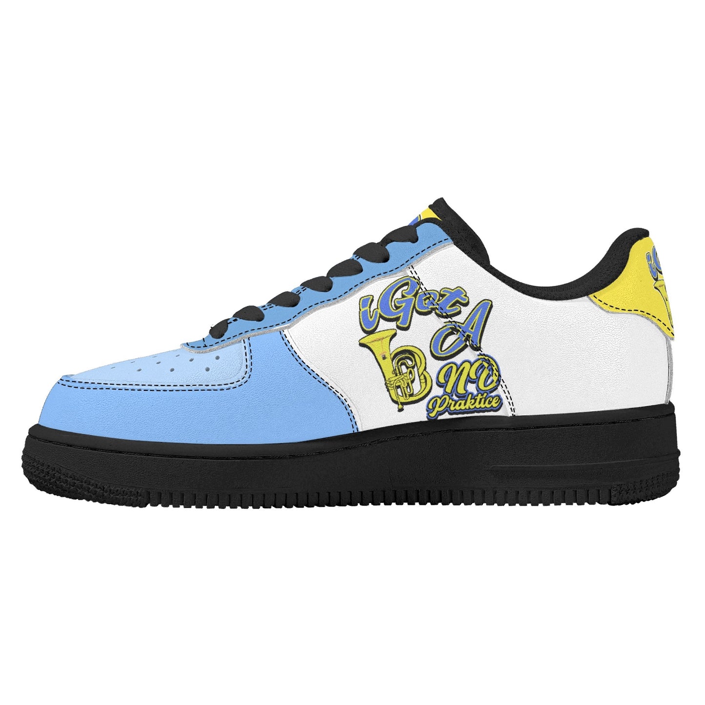 iGot Band Praktice Mens Low Top Leather Sport Sneakers