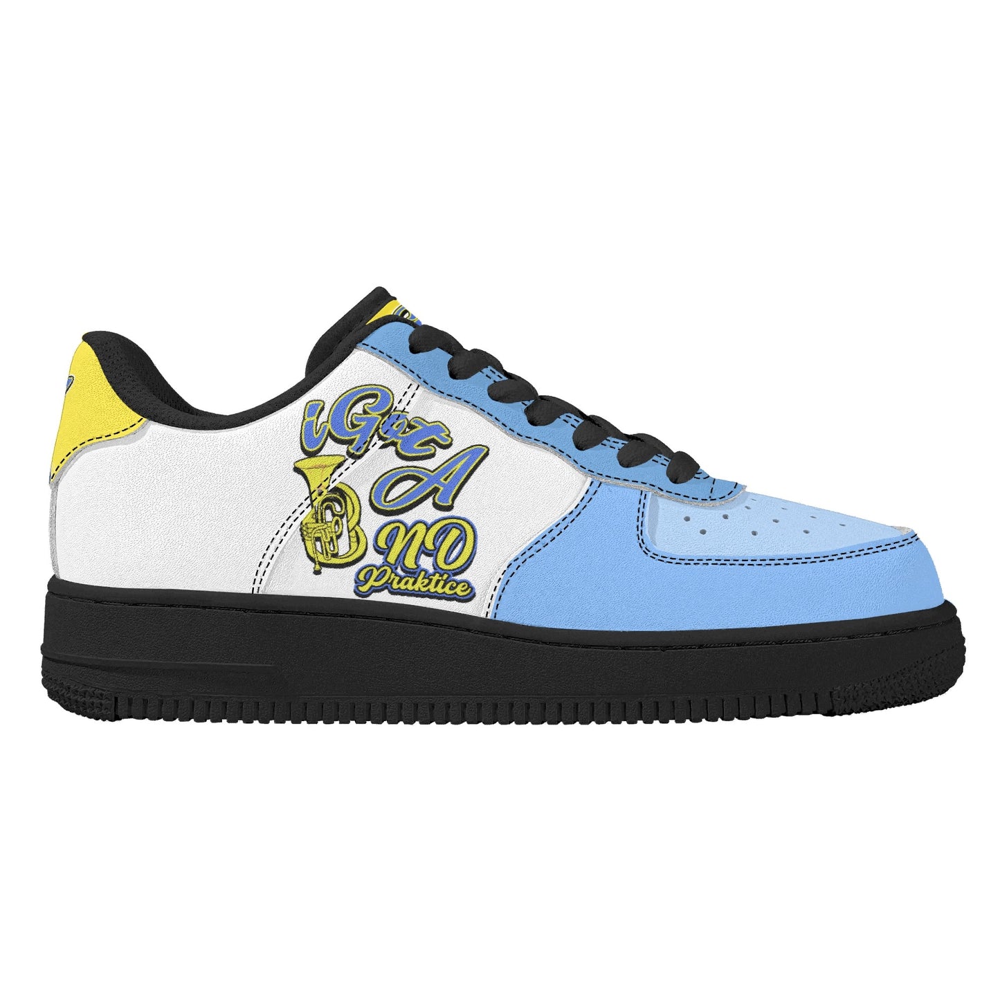 iGot Band Praktice Mens Low Top Leather Sport Sneakers