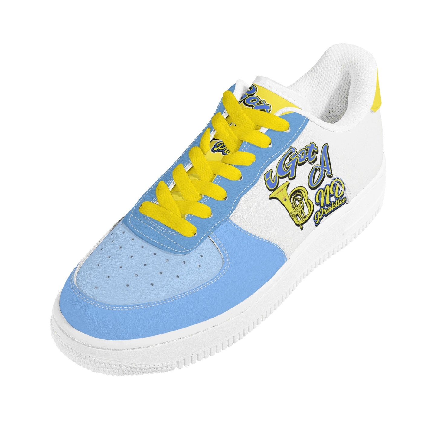 iGot Band Praktice Mens Low Top Leather Sport Sneakers