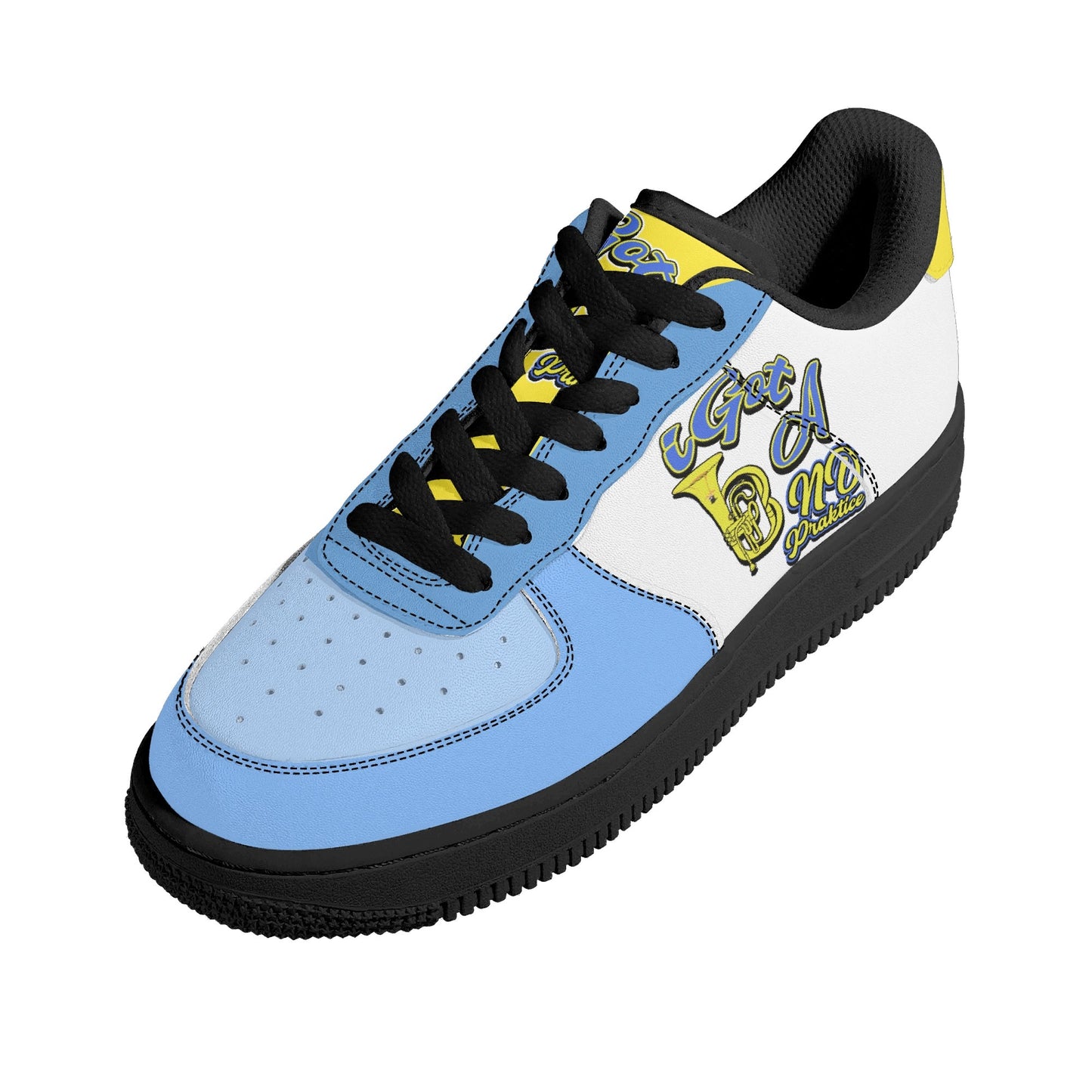 iGot Band Praktice Mens Low Top Leather Sport Sneakers