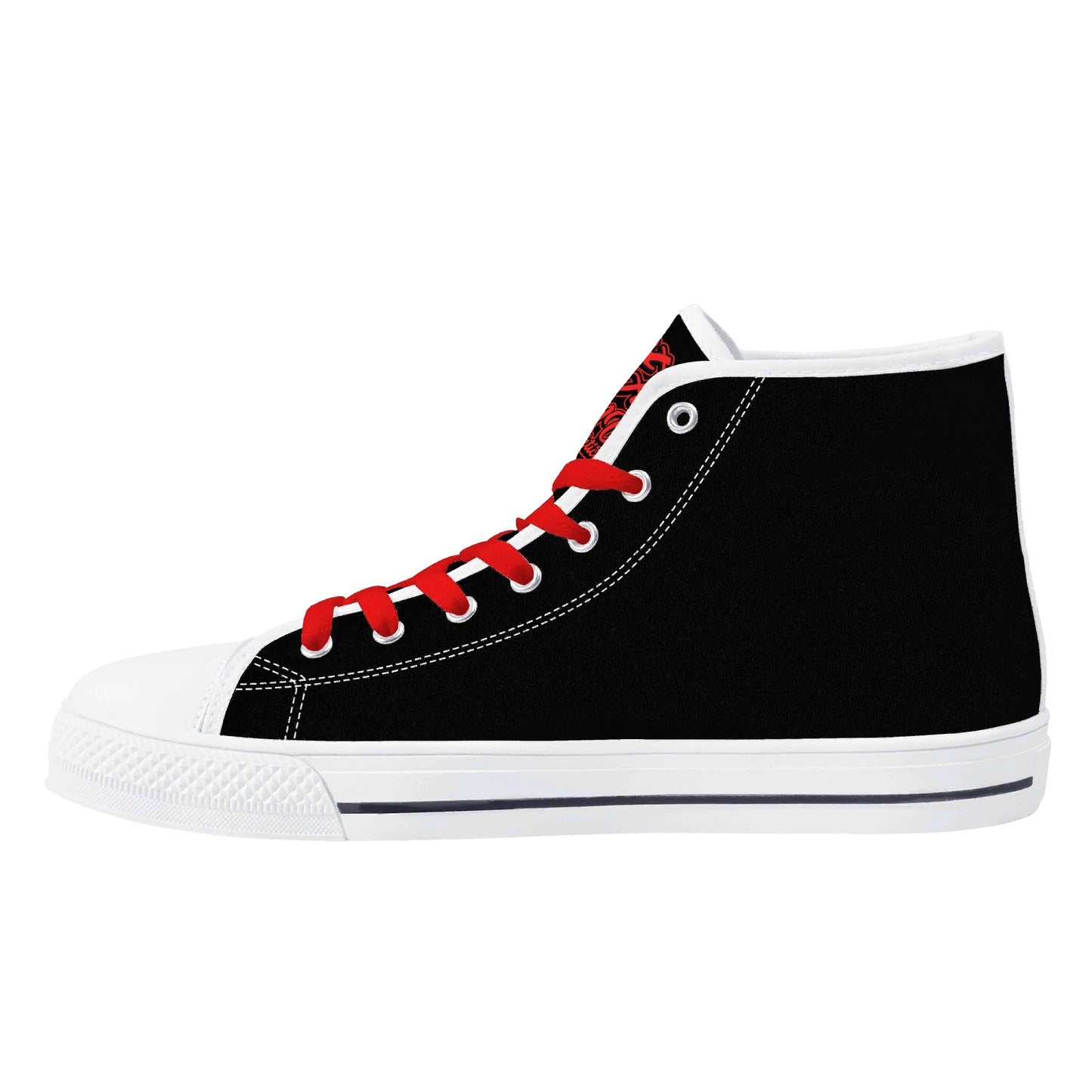 IiGot Band Praktice Mens High Top Canvas Shoes - Customized Tongue