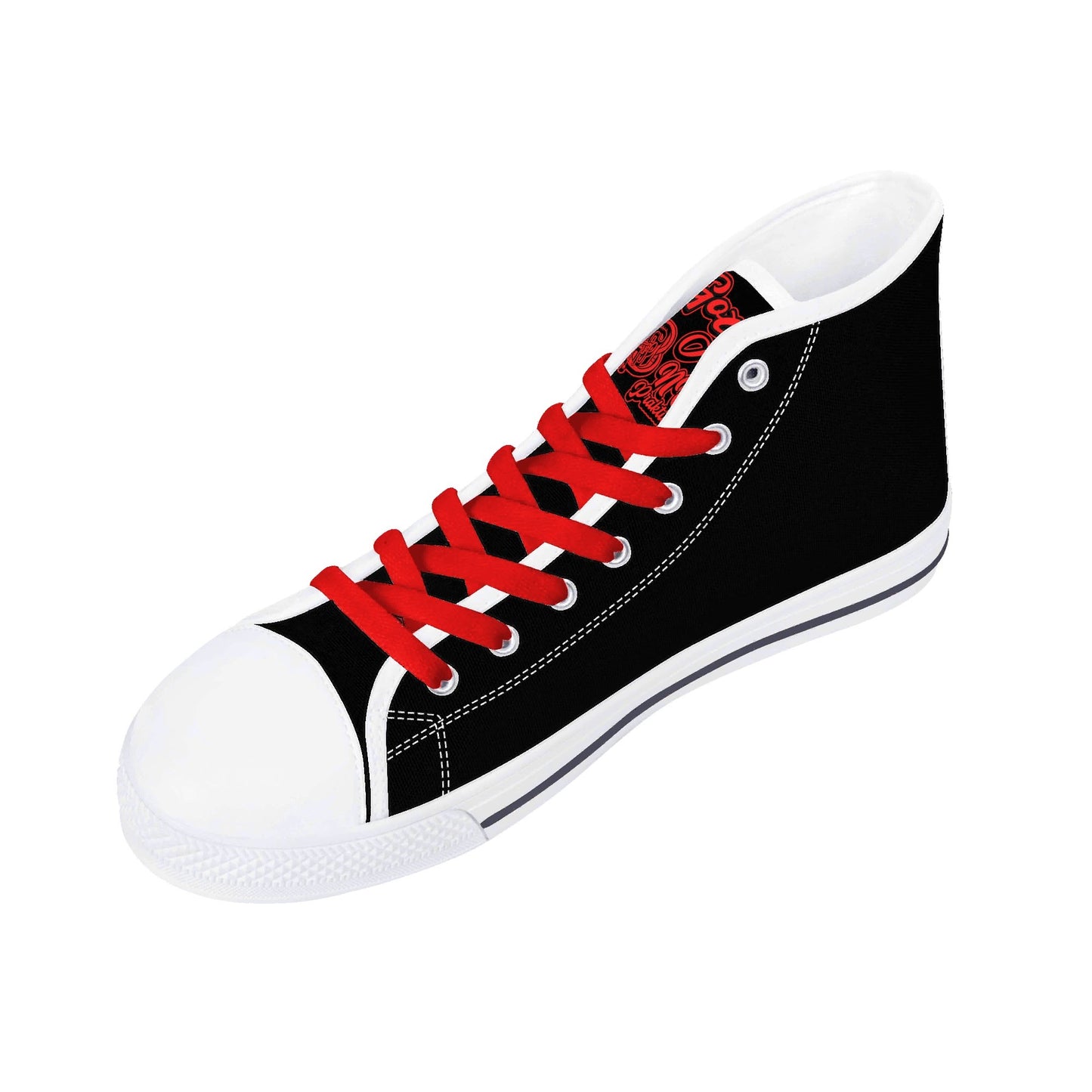 IiGot Band Praktice Mens High Top Canvas Shoes - Customized Tongue