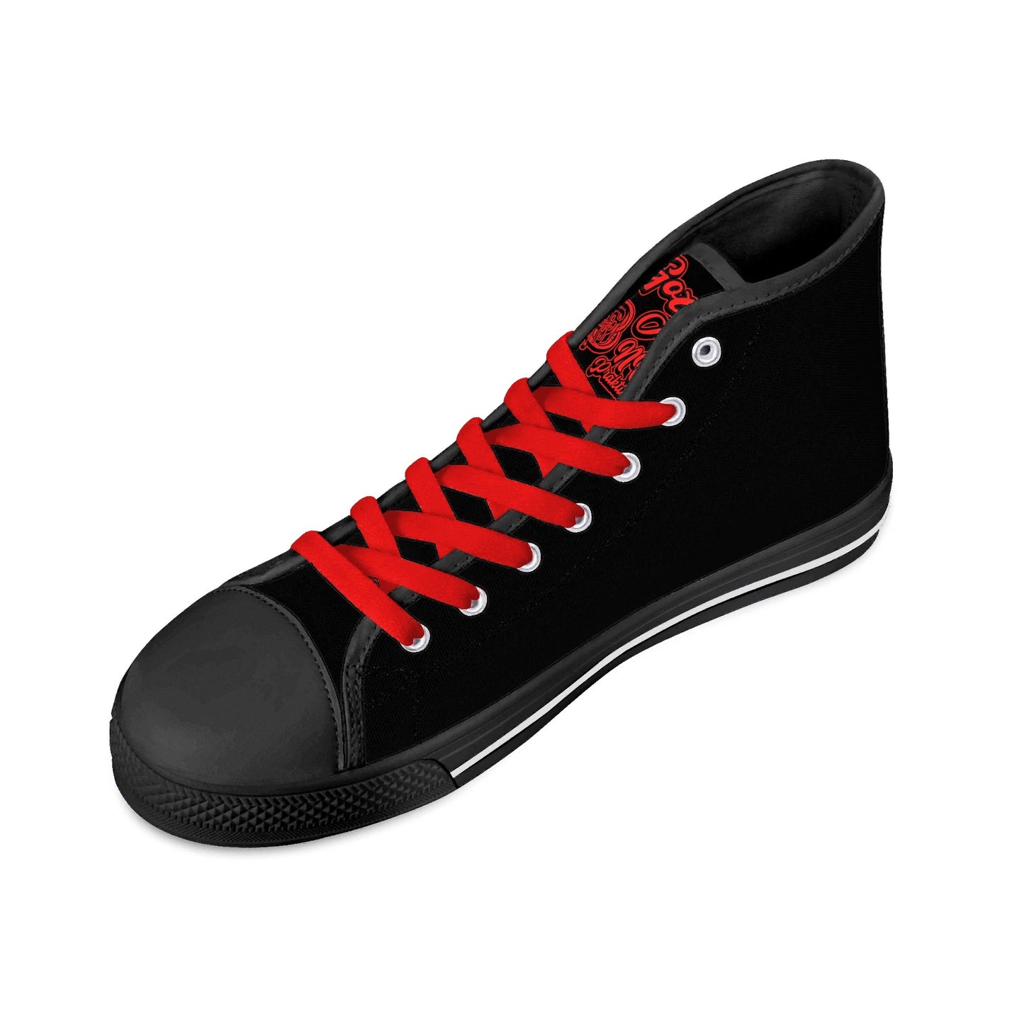 IiGot Band Praktice Mens High Top Canvas Shoes - Customized Tongue