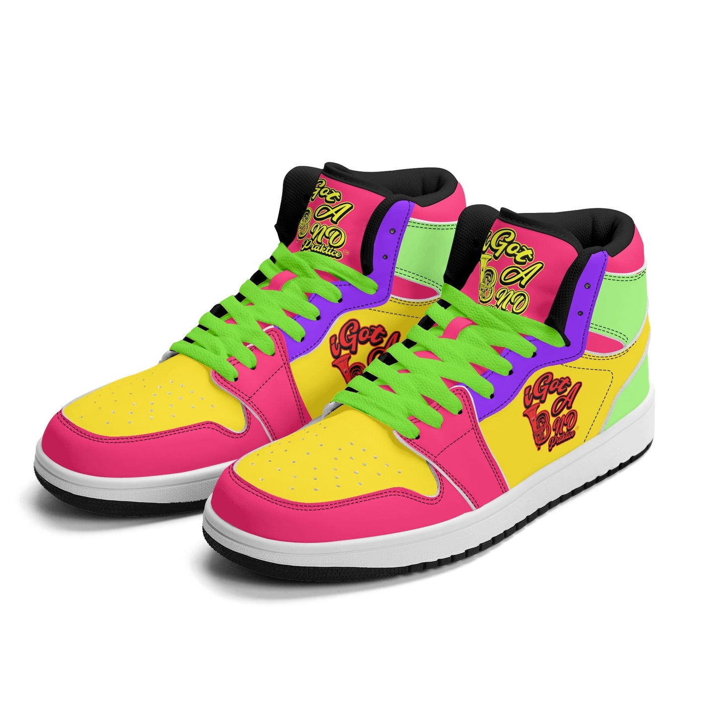 iGot Band Praktice Womens Premium PU Leather Sneakers-V2
